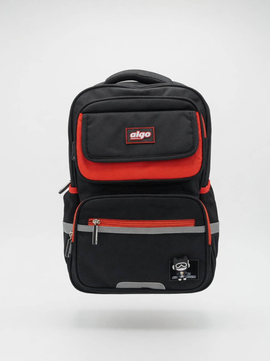 Sac à Dos Scolaire Réfléchissant Algo | Cartable Ergonomique Multicompartiment
