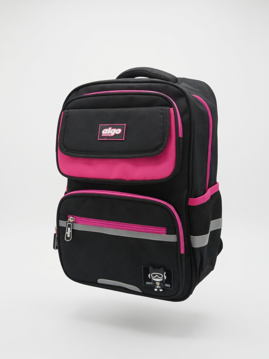Sac à Dos Scolaire Réfléchissant Algo | Cartable Ergonomique Multicompartiment