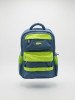 Sac à Dos Scolaire Multi-poches Algo | Cartable Ergonomique Bicolore Tendance
