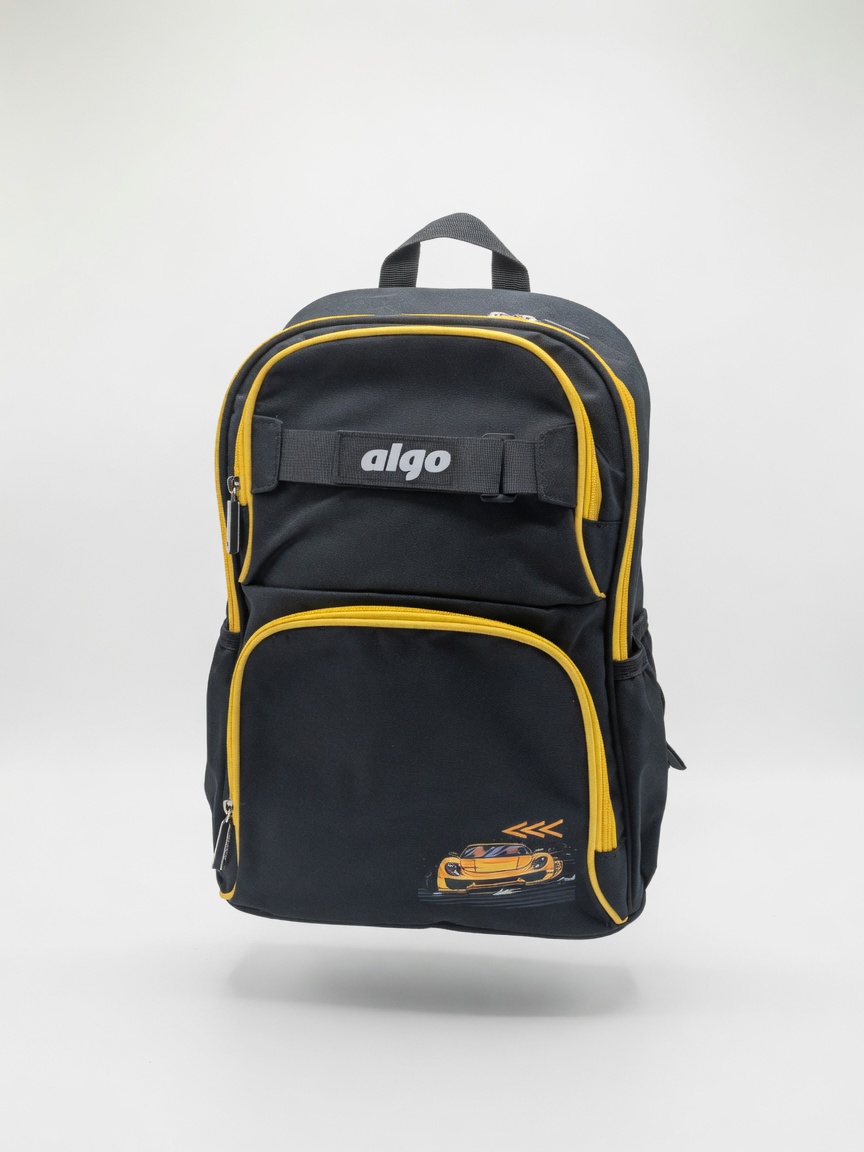 Sac à Dos Scolaire Compact Algo | Cartable Ergonomique avec Sangle Horizontale