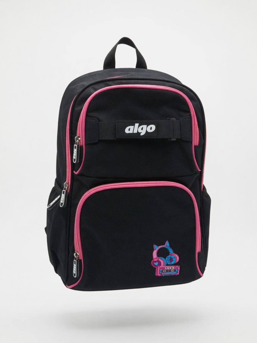 Sac à Dos Scolaire Compact Algo | Cartable Ergonomique avec Sangle Horizontale
