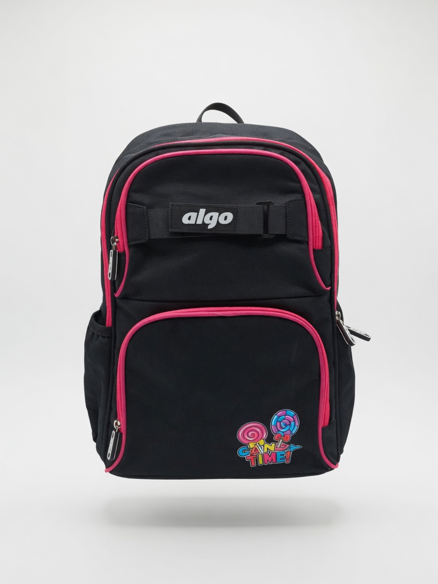 Sac à Dos Scolaire Compact Algo | Cartable Ergonomique avec Sangle Horizontale