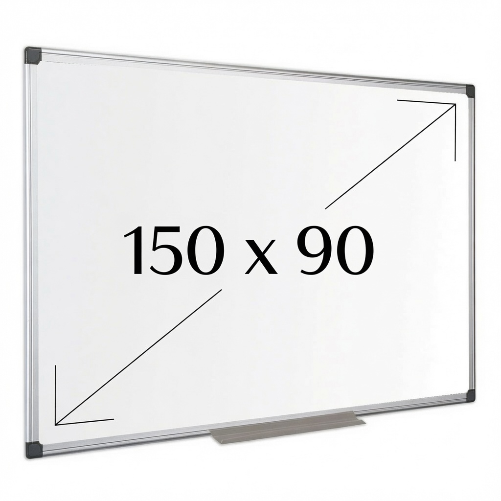 Tableau Blanc Magnétique 150x90 cm TablO | Tableau Effaçable à Sec