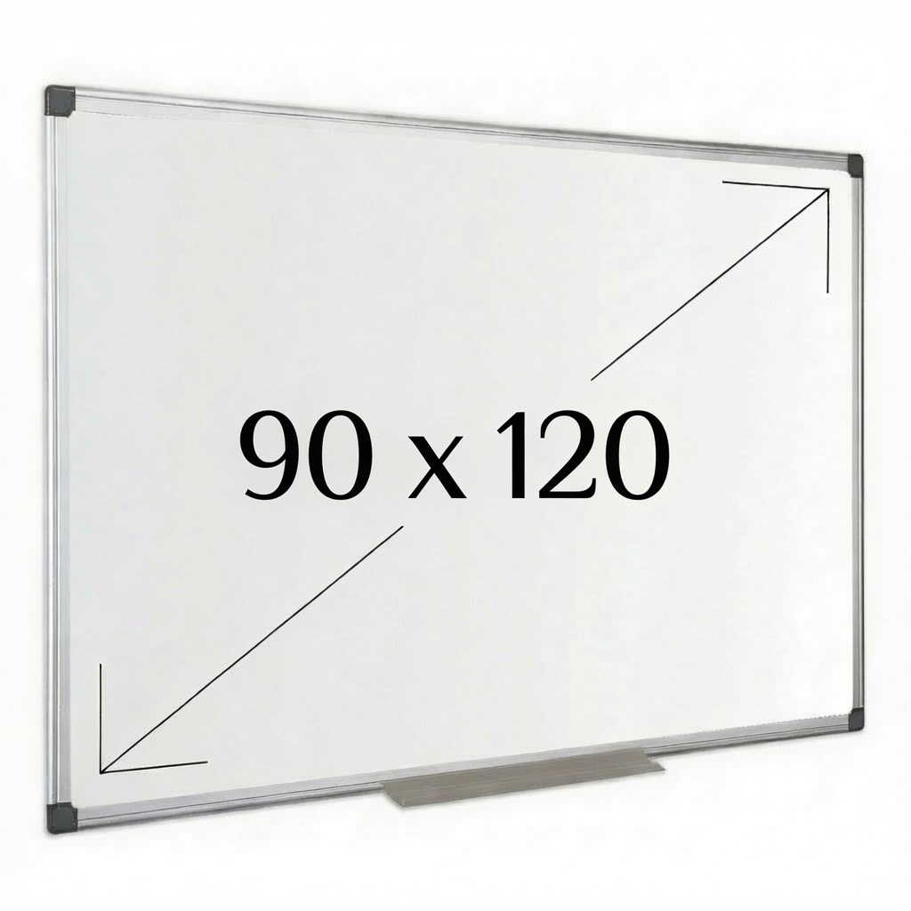 Tableau Blanc Magnétique 90x120 cm TablO | Tableau Effaçable à Sec