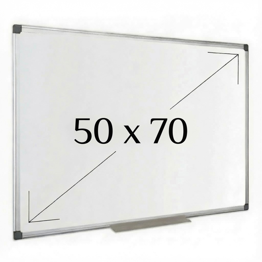 Tableau Blanc Magnétique 50x70 cm TablO | Tableau Effaçable à Sec
