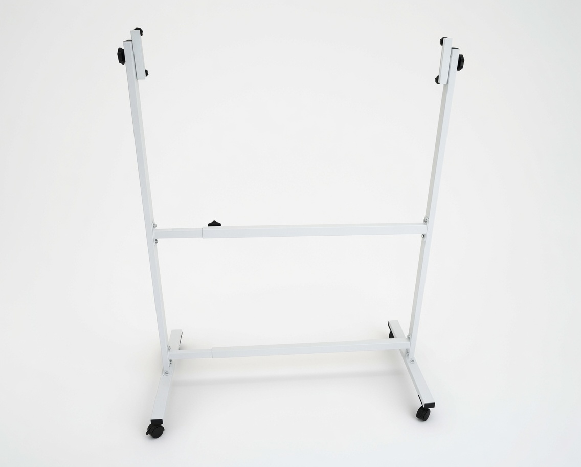 Support Mobile Réglable pour Tableau Blanc 120x200 cm | Piètement sur Roulettes