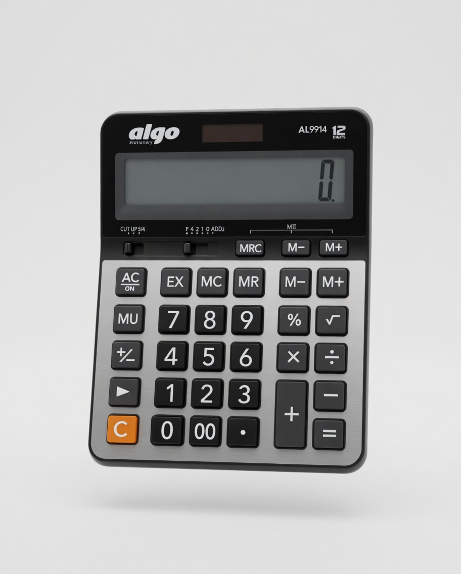 Calculatrice Électronique de Bureau AL9914 12 Chiffres 