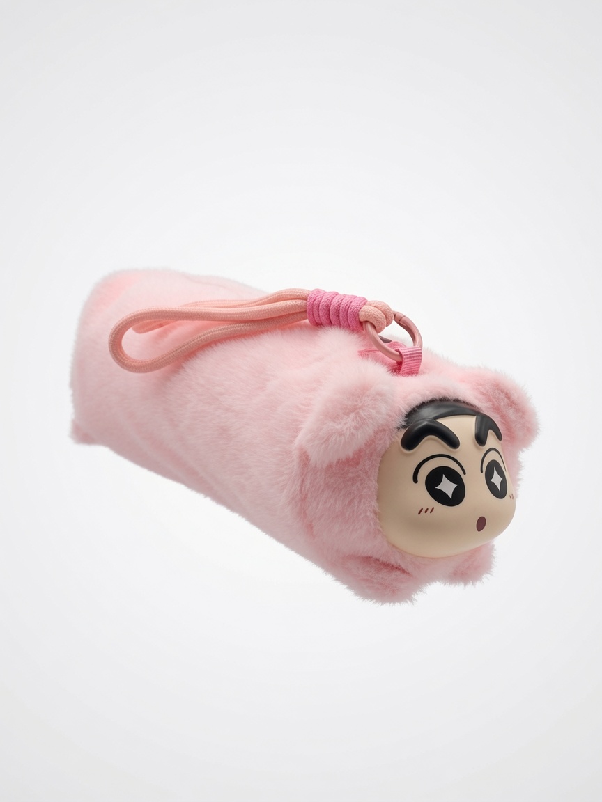 Trousse Scolaire en Peluche Shin-chan Algo | Plumier Enfant Personnage Kawaii