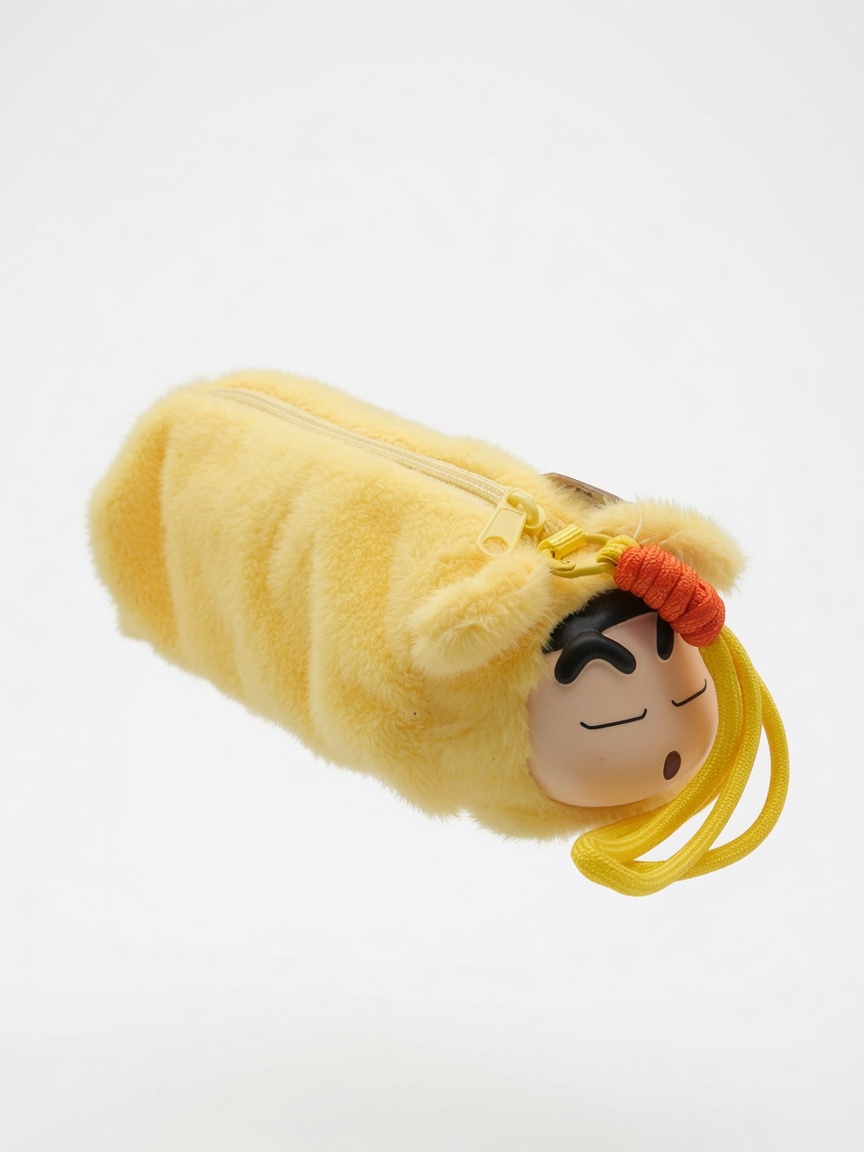 Trousse Scolaire en Peluche Shin-chan Algo | Plumier Enfant Personnage Kawaii