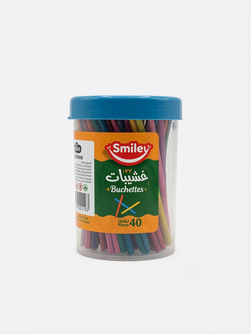 Bâtonnets Éducatifs de Calcul Buchettes Izmir IZ-008 | Boîte de 40 Buchettes pour Apprentissage