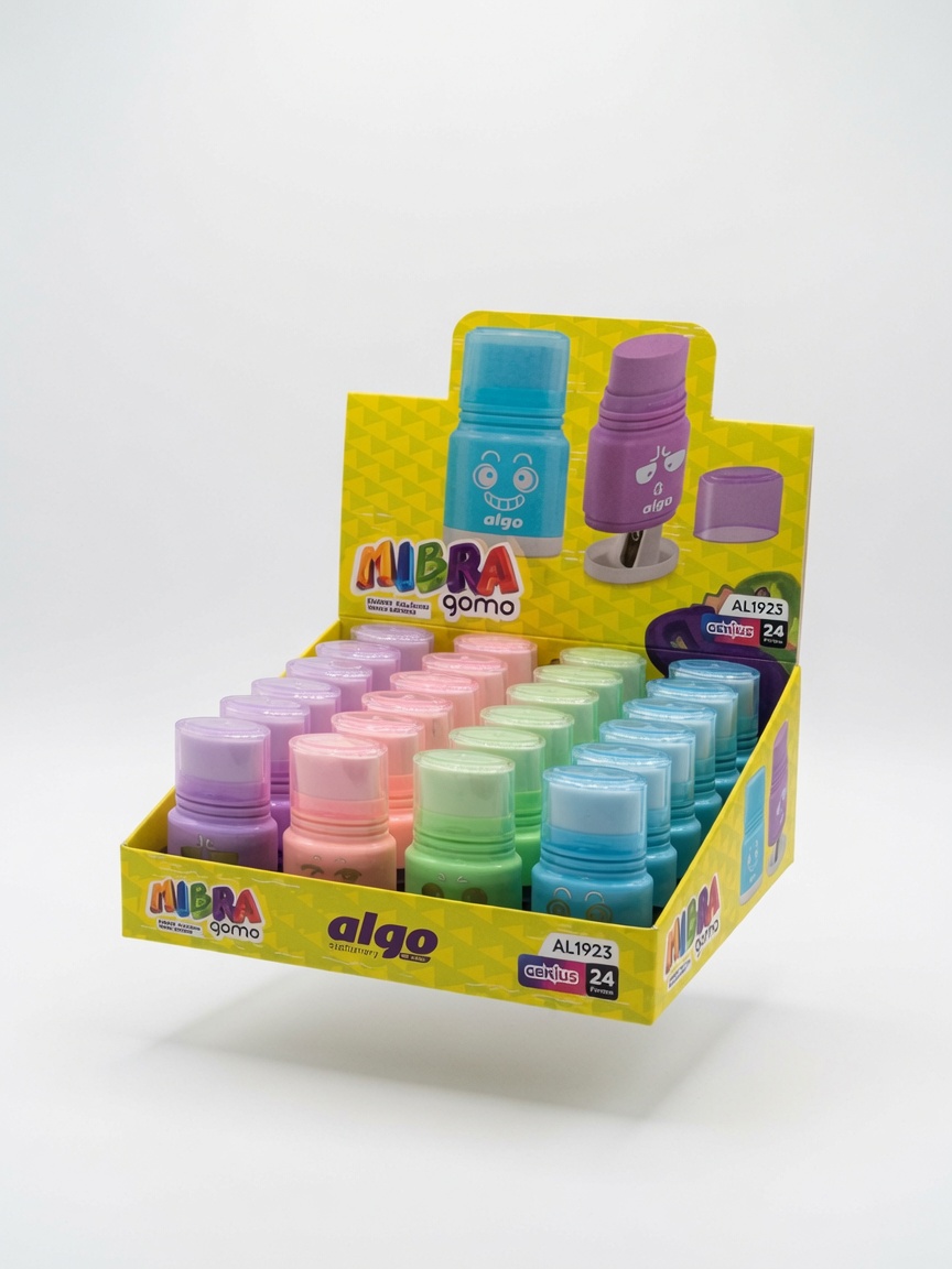 Taille-Crayon 2-en-1 avec Gomme Mibra Goma