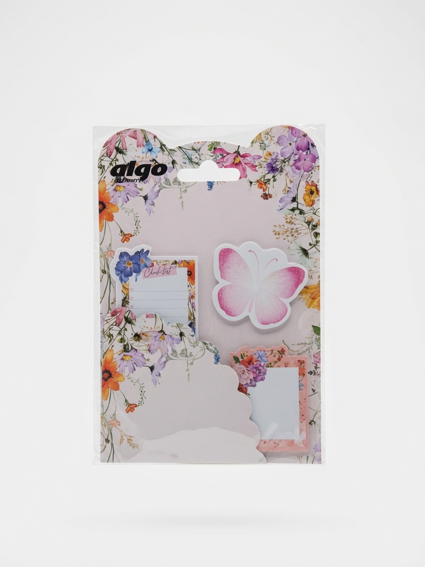 Set Notes Autocollantes Papillon Algo