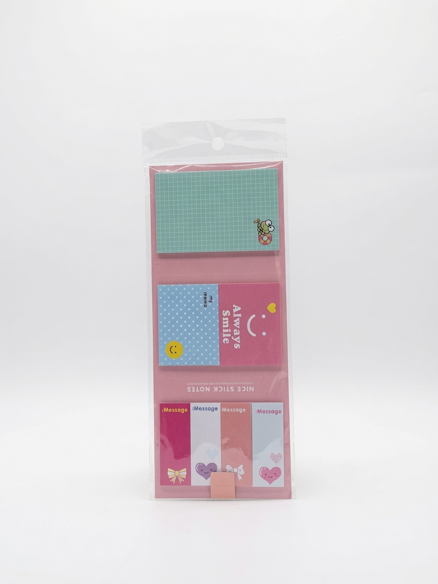 Set Notes Autocollantes Assorties Algo