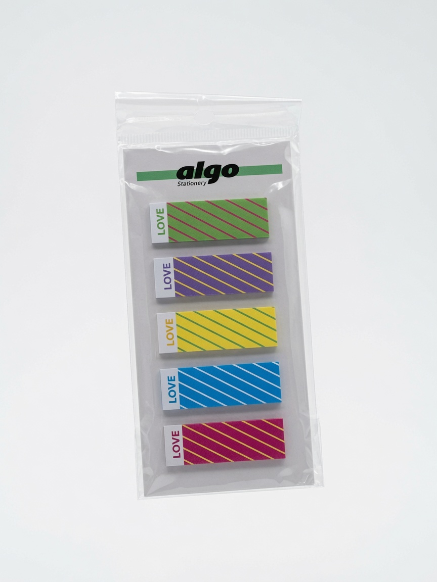 Marque-Pages Adhésifs Love Algo 