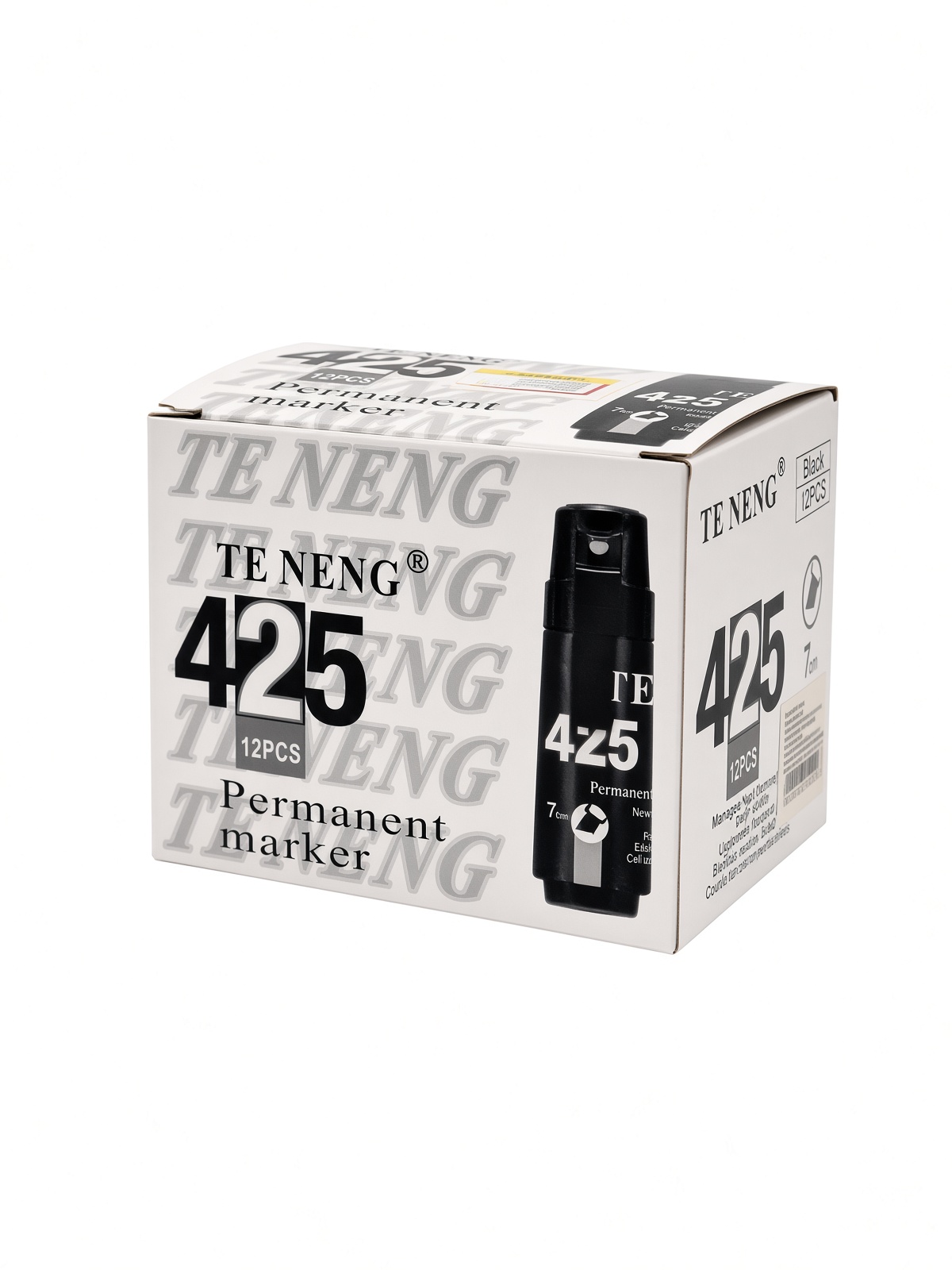 Marqueur Permanent Biseauté 7mm Te Neng