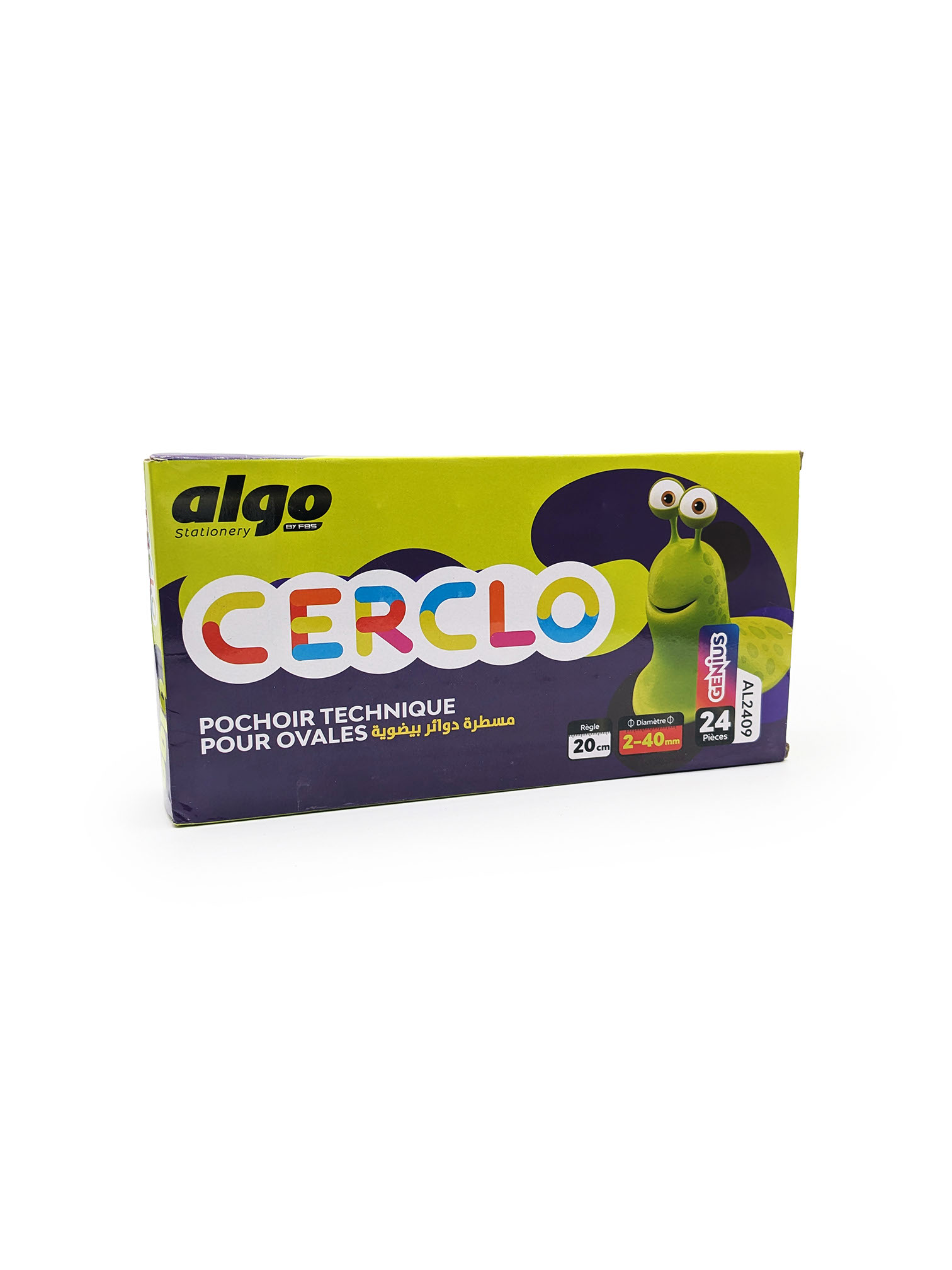 Pochoir technique pour ovales Algo 