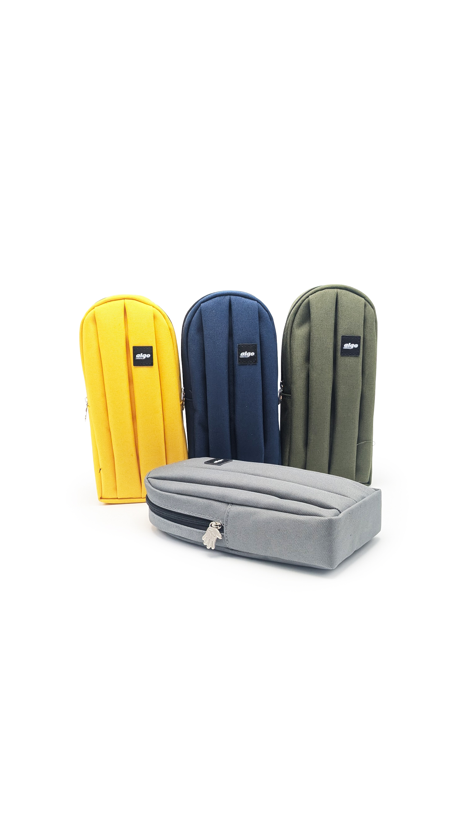 Trousse scolaire unie Algo sporty– boîte de 12