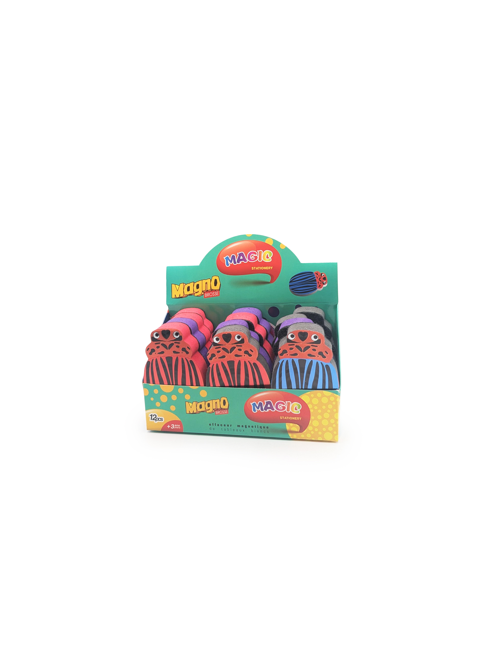 Brosse magnétique tableau blanc Magno Magic – 12