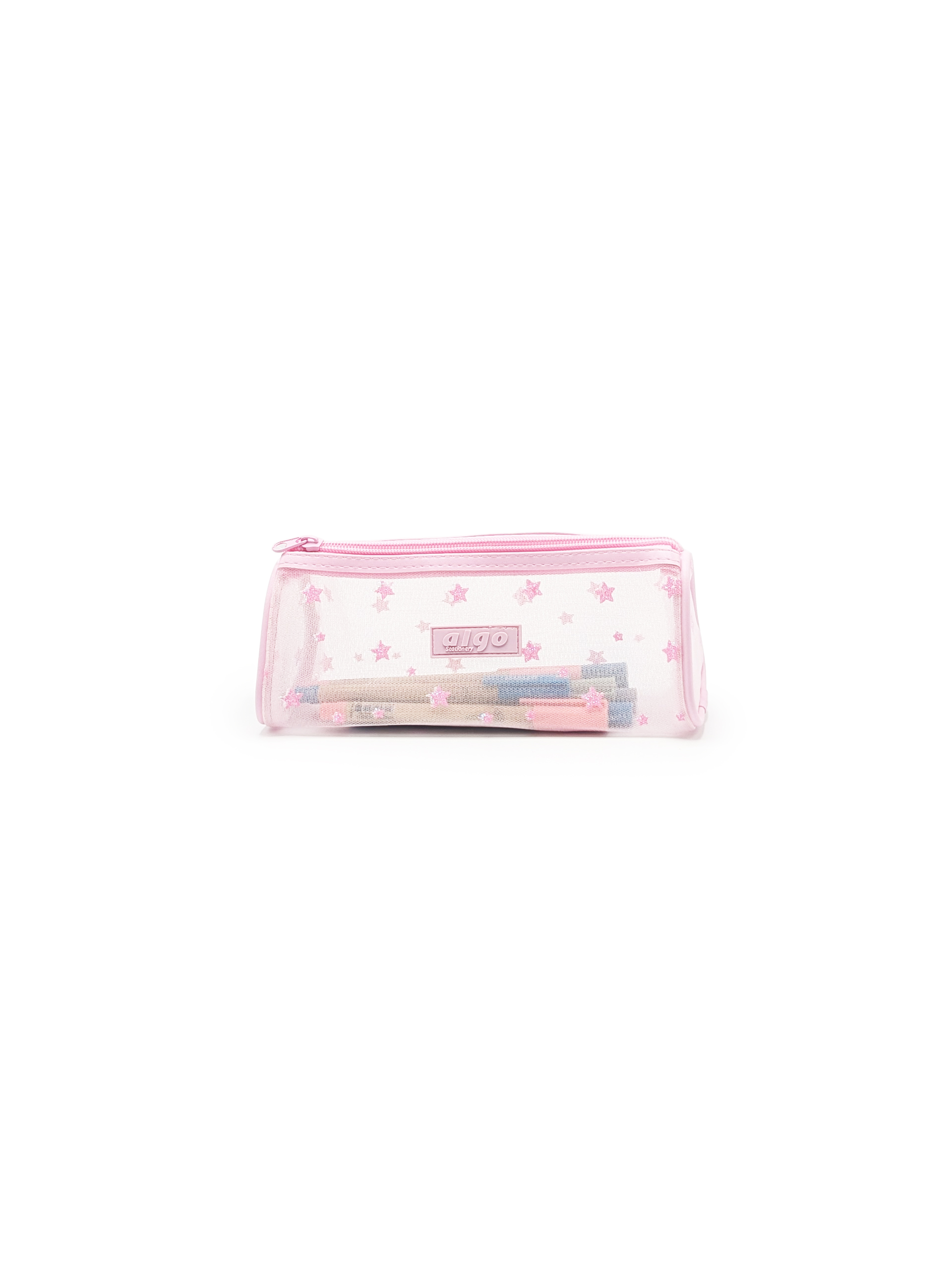 Trousse scolaire Algo transparente