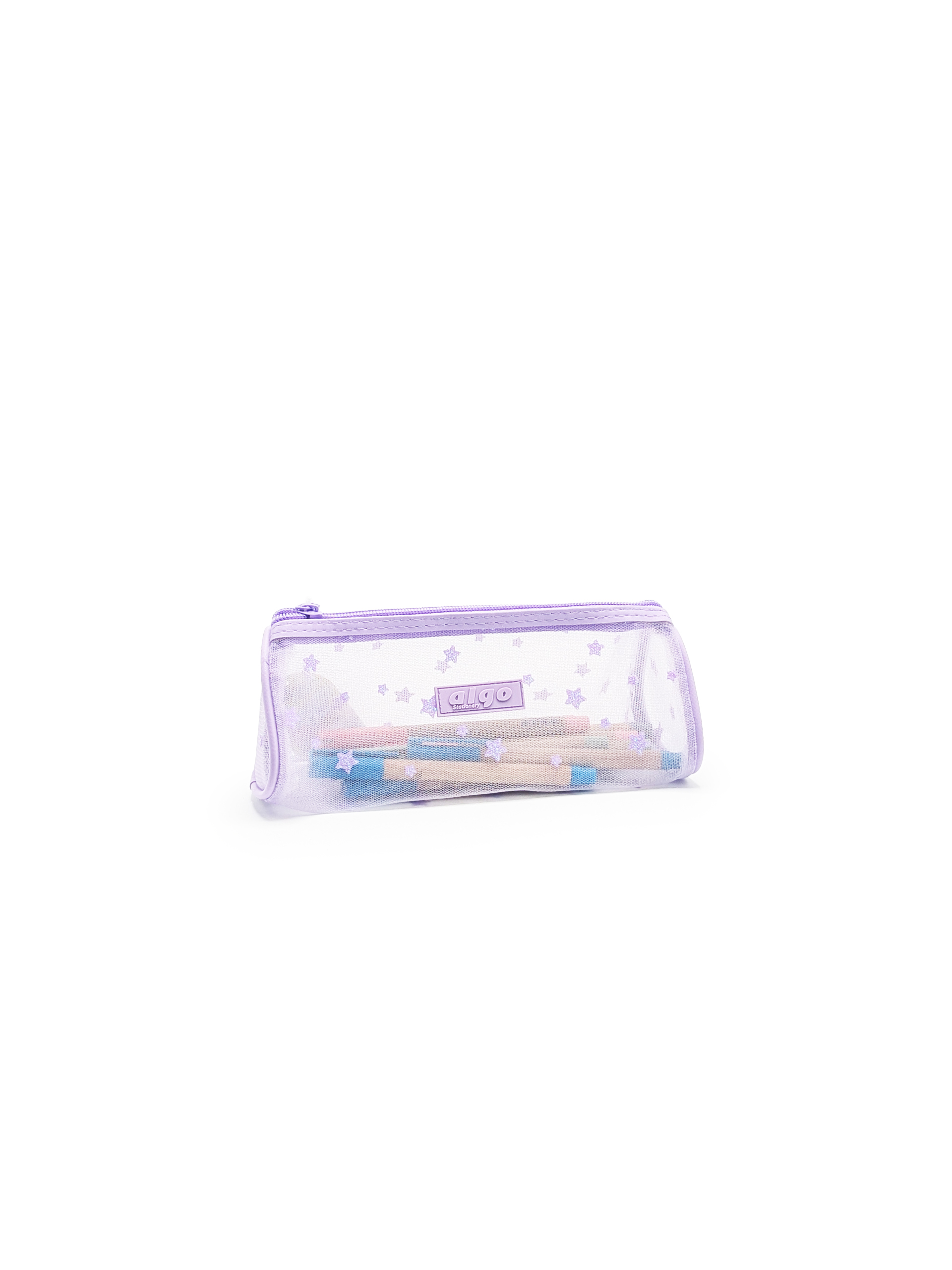 Trousse scolaire Algo transparente