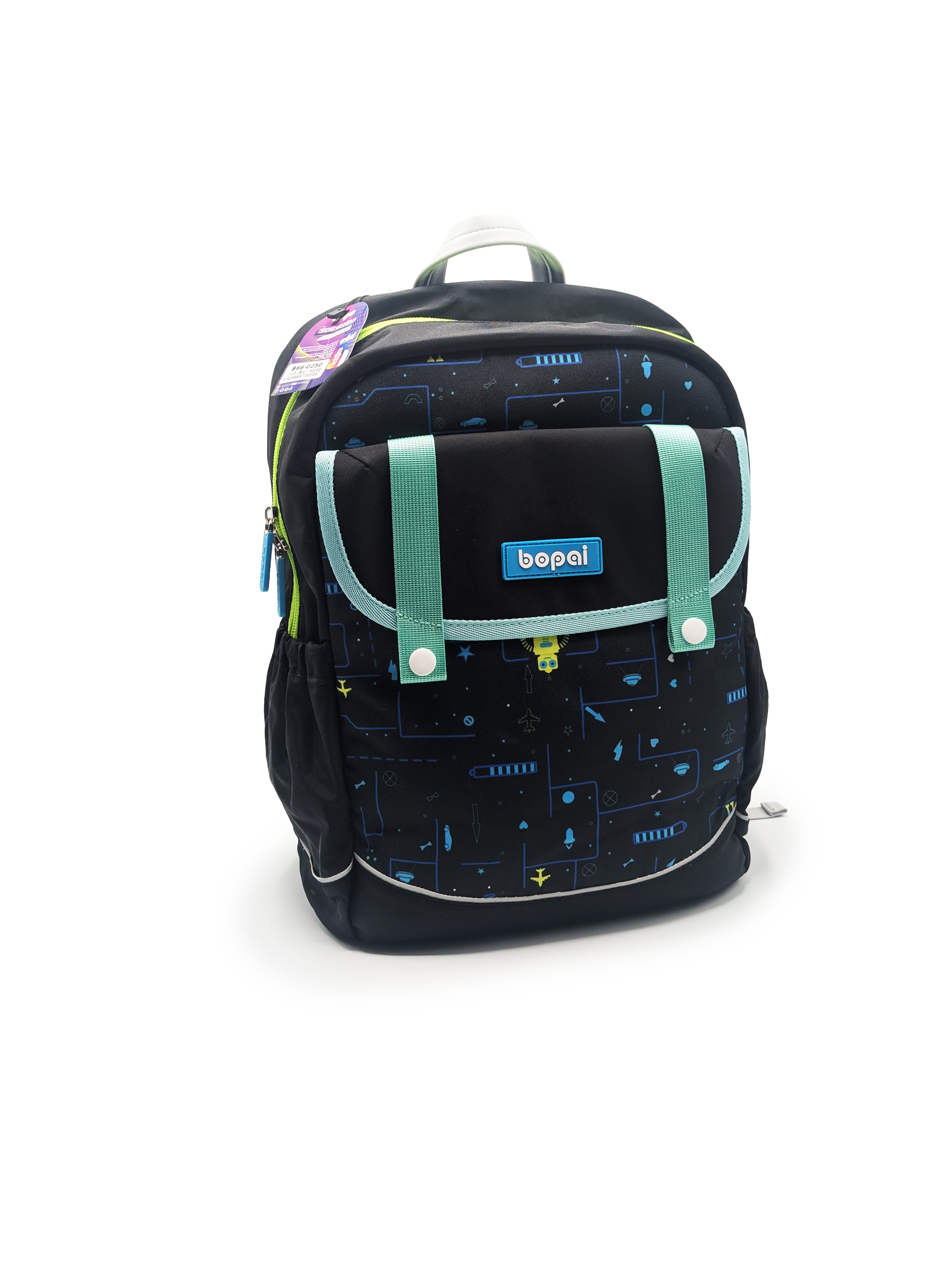 Sac à dos scolaire Bopai noir