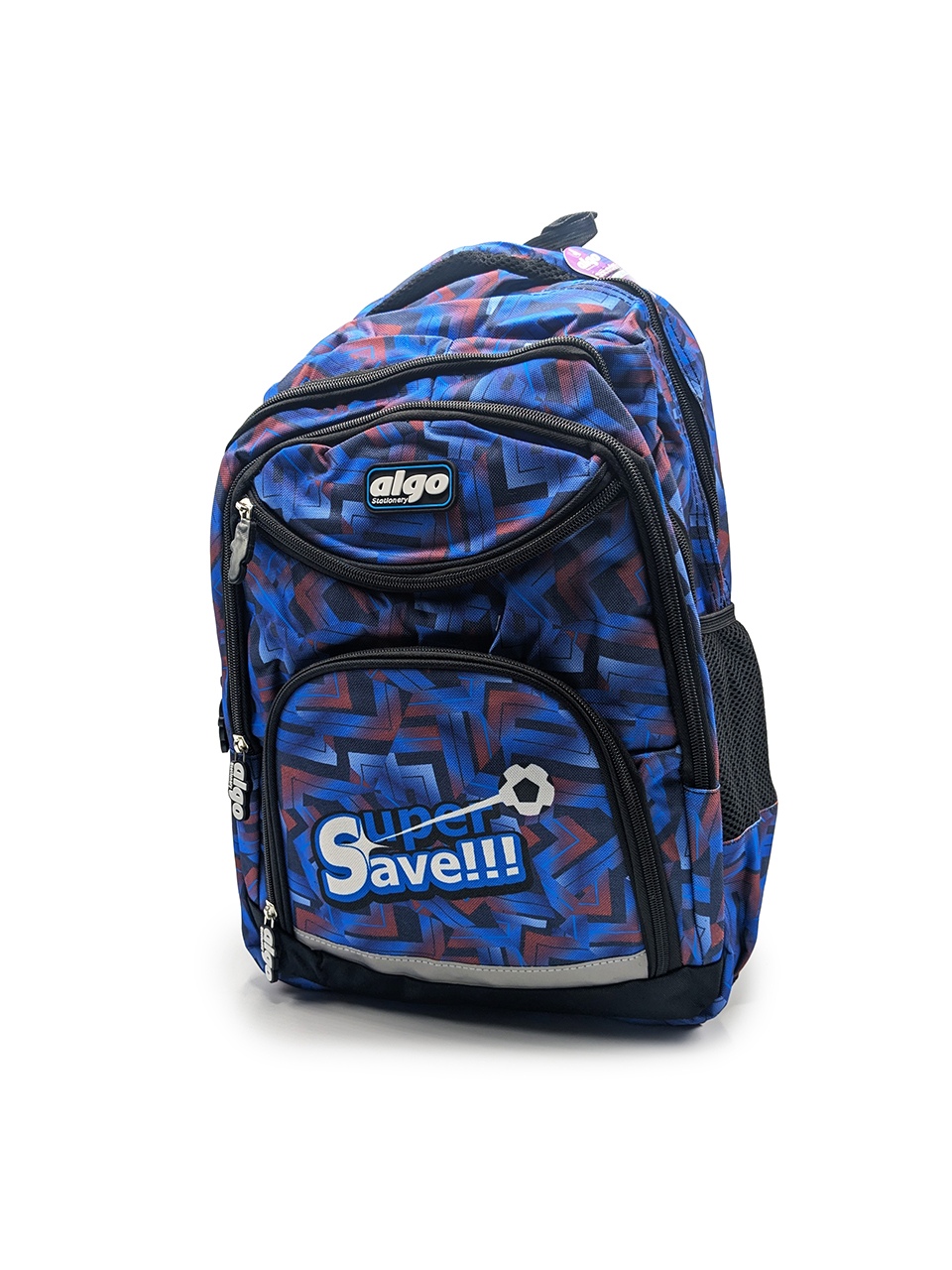 Sac à dos scolaire Algo Funk multicolore Large