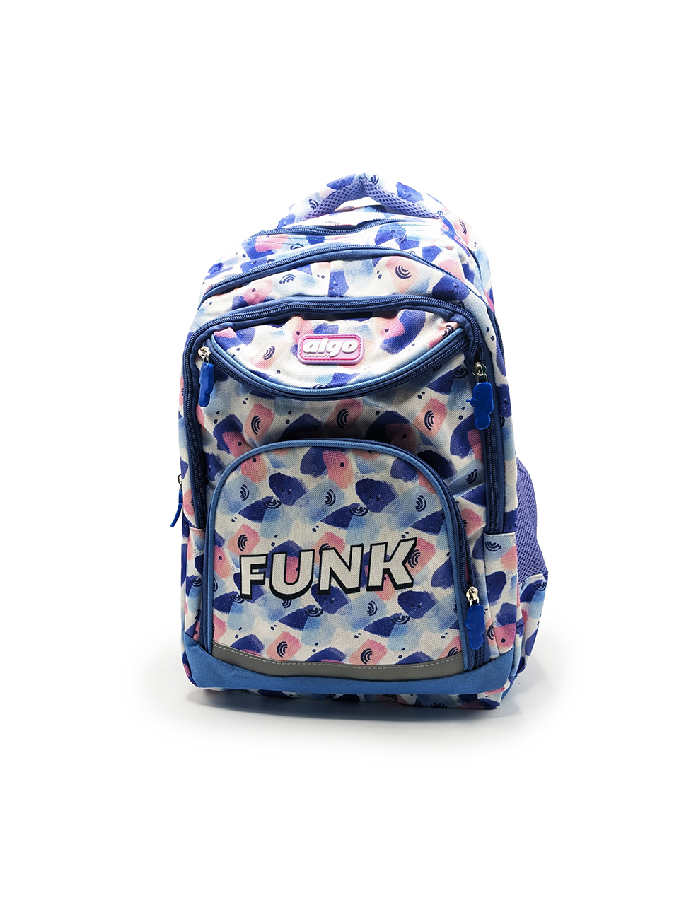 Sac à dos scolaire Algo Funk multicolore Large