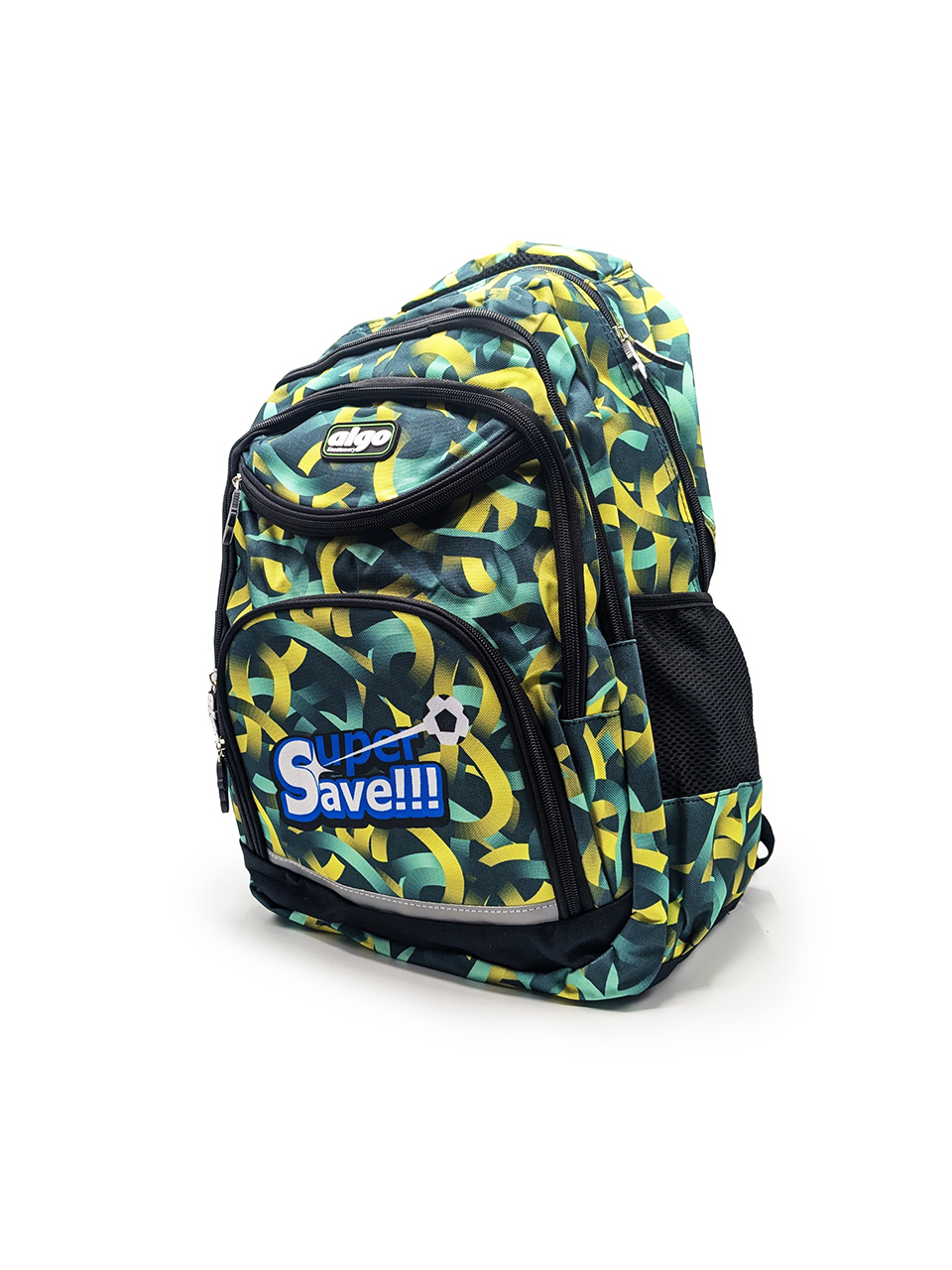 Sac à dos scolaire Algo Funk multicolore Large