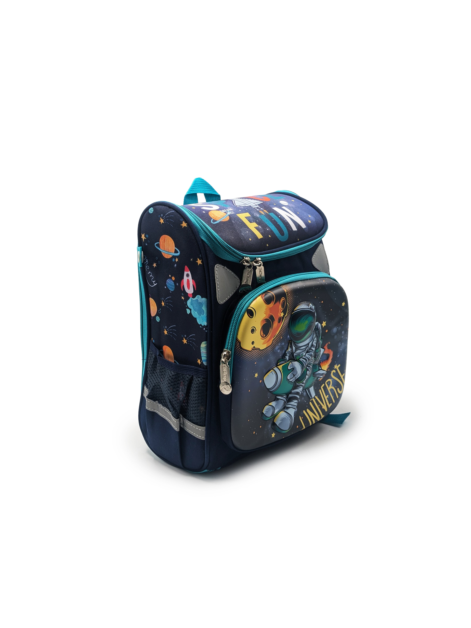 Sac à dos scolaire 3D ouverture facile 