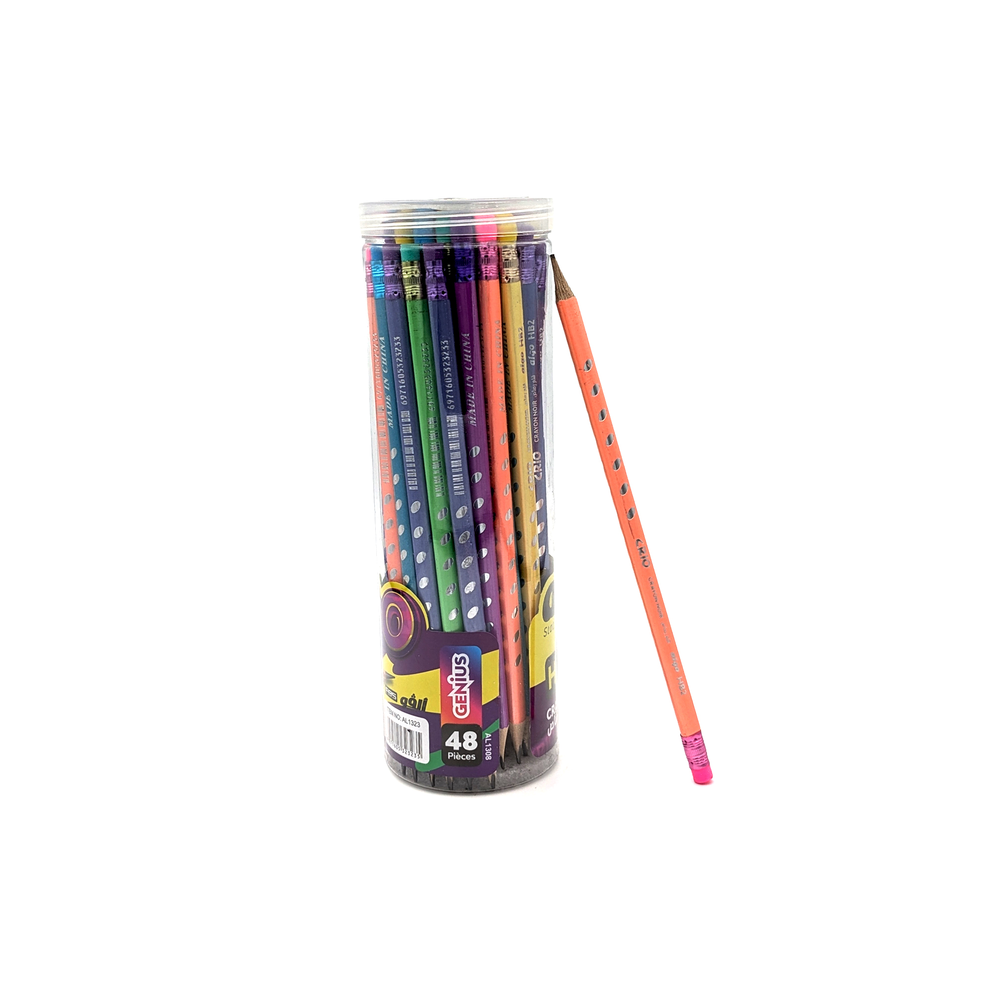 Crayon graphite HB2 Algo CRIO pastel – tube de 48
