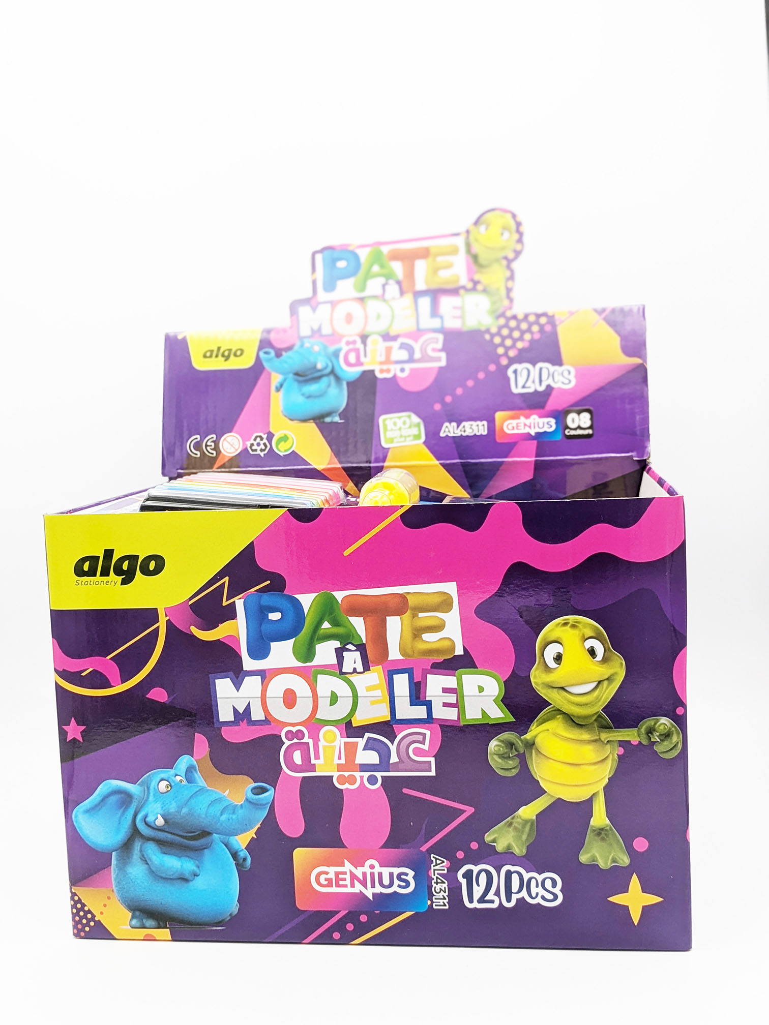 Pâte à modeler 8 Couleurs