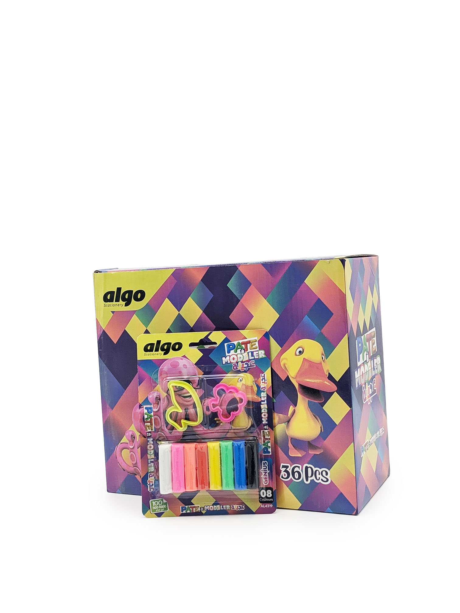 Pâte à modeler 8 Couleurs