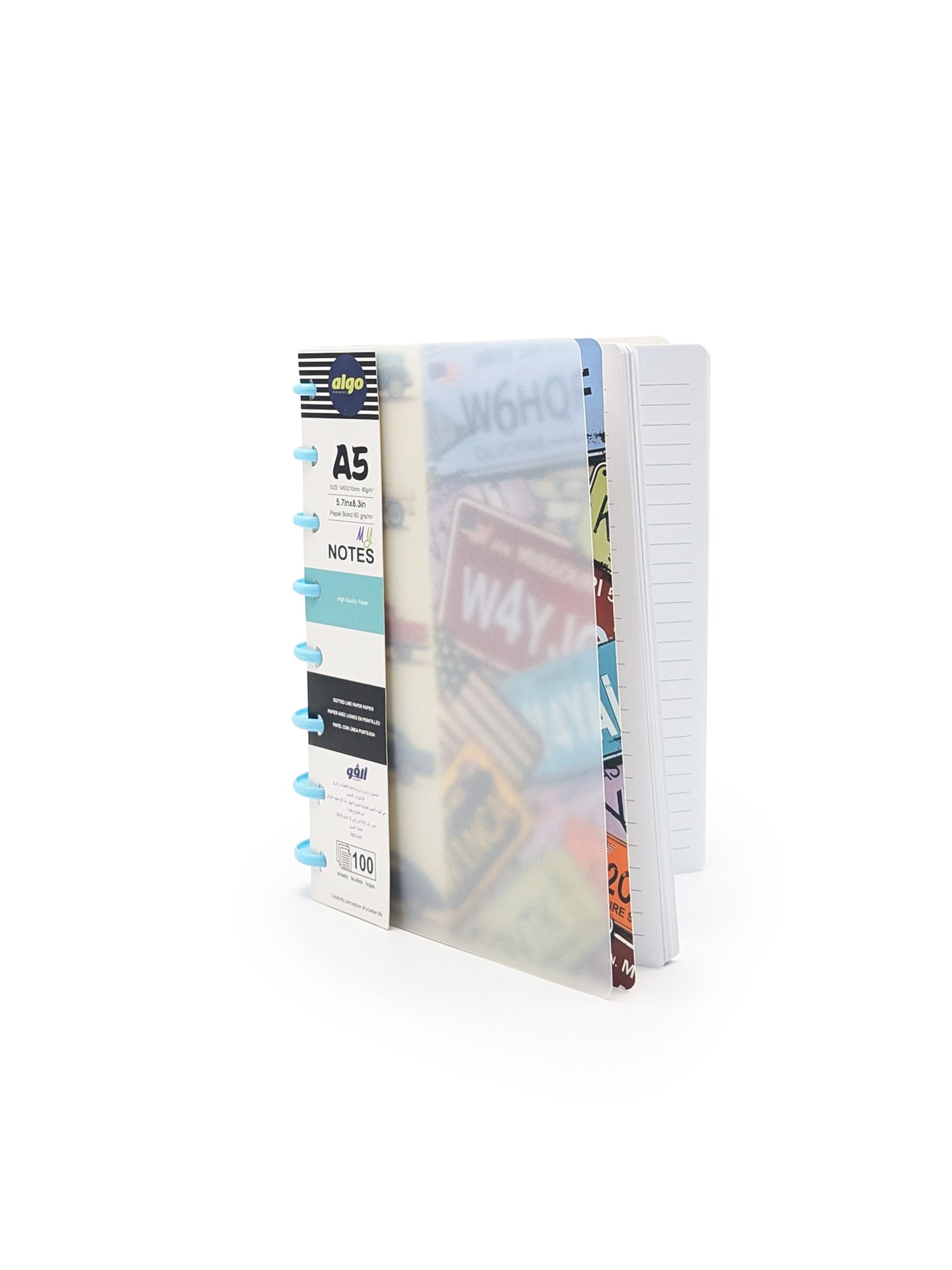 Carnet à disques Algo A5 Souple