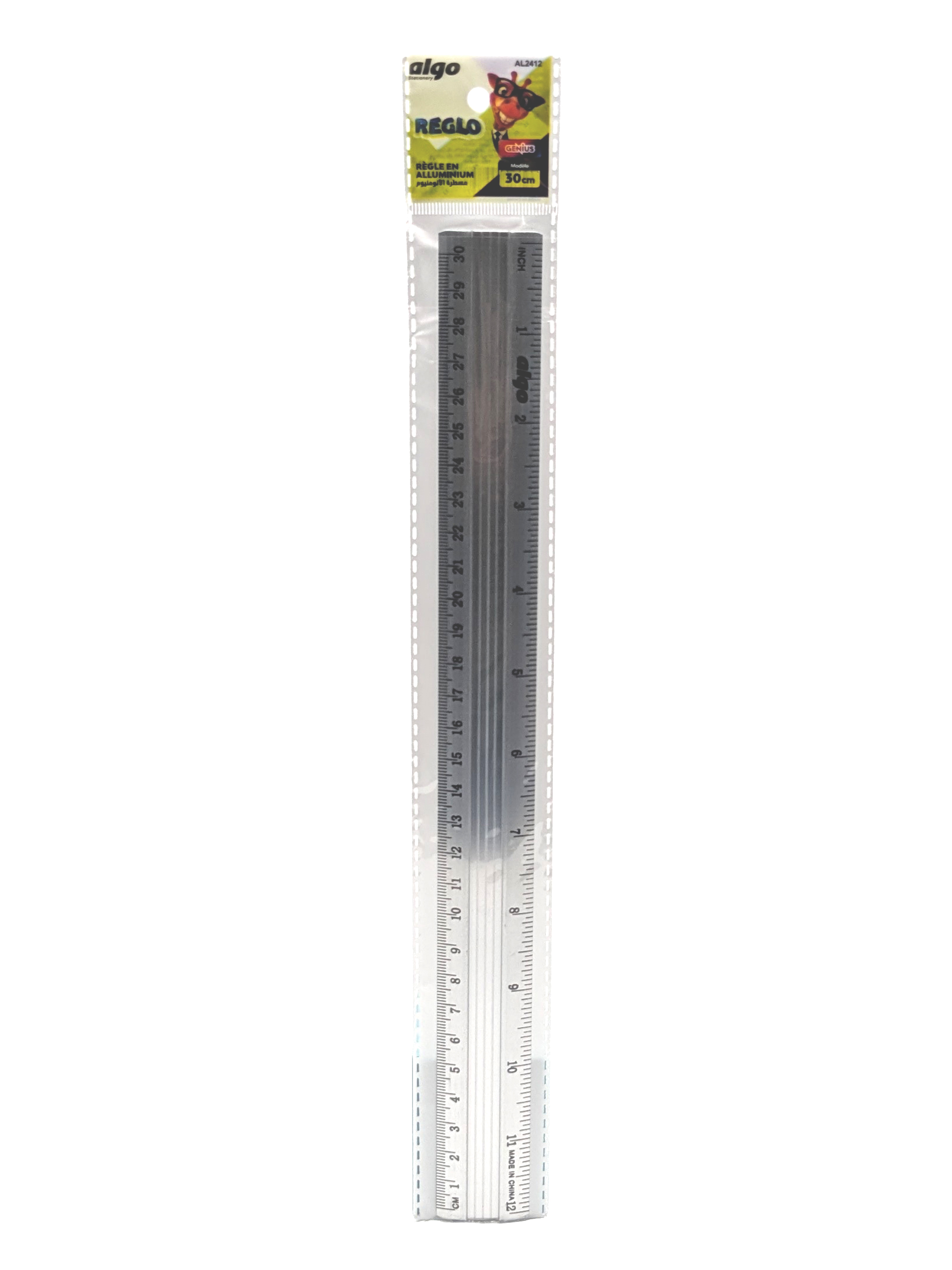 Règle en aluminium Algo Reglo 30 cm