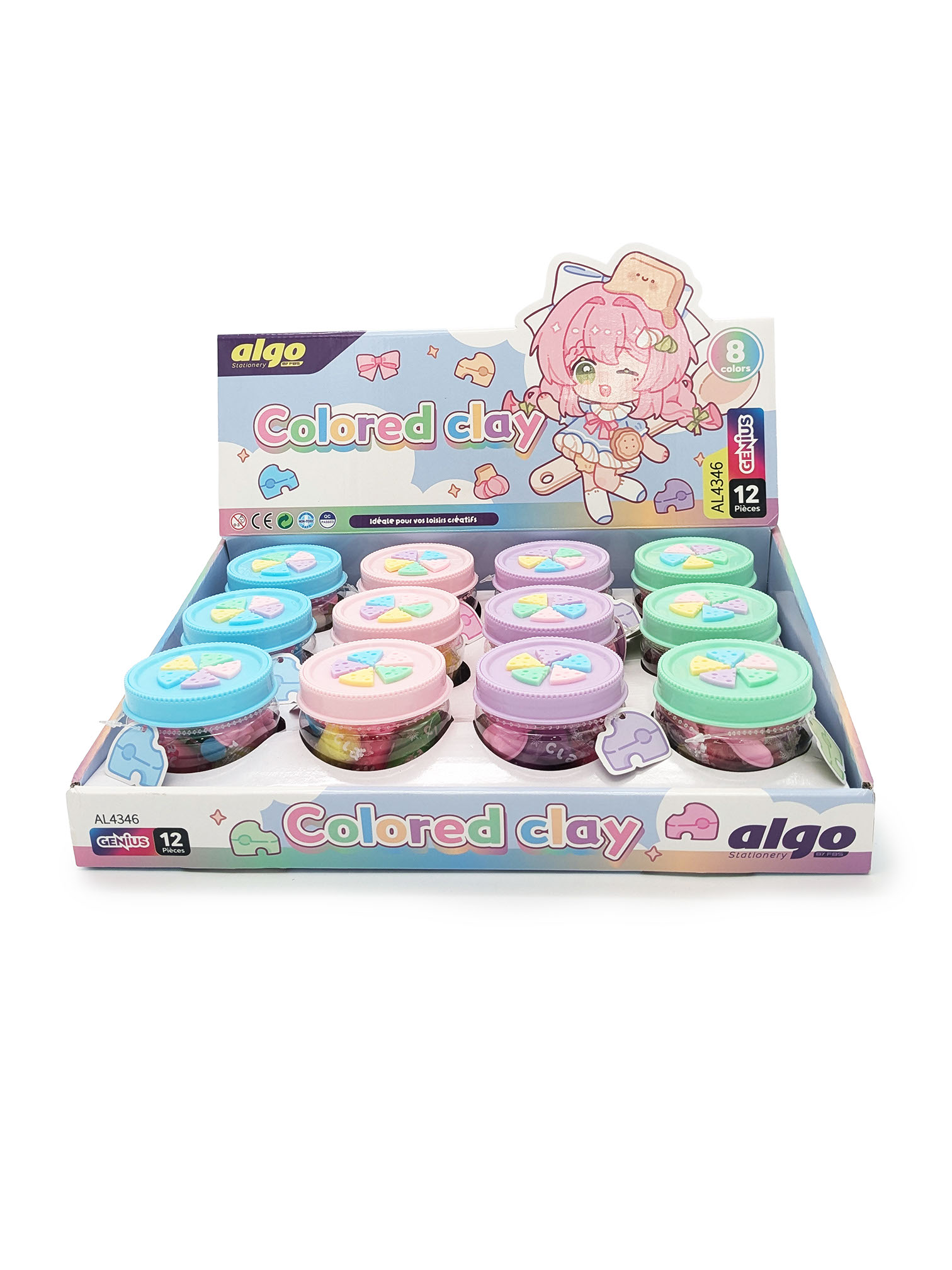 Pâte à modeler Boite cake