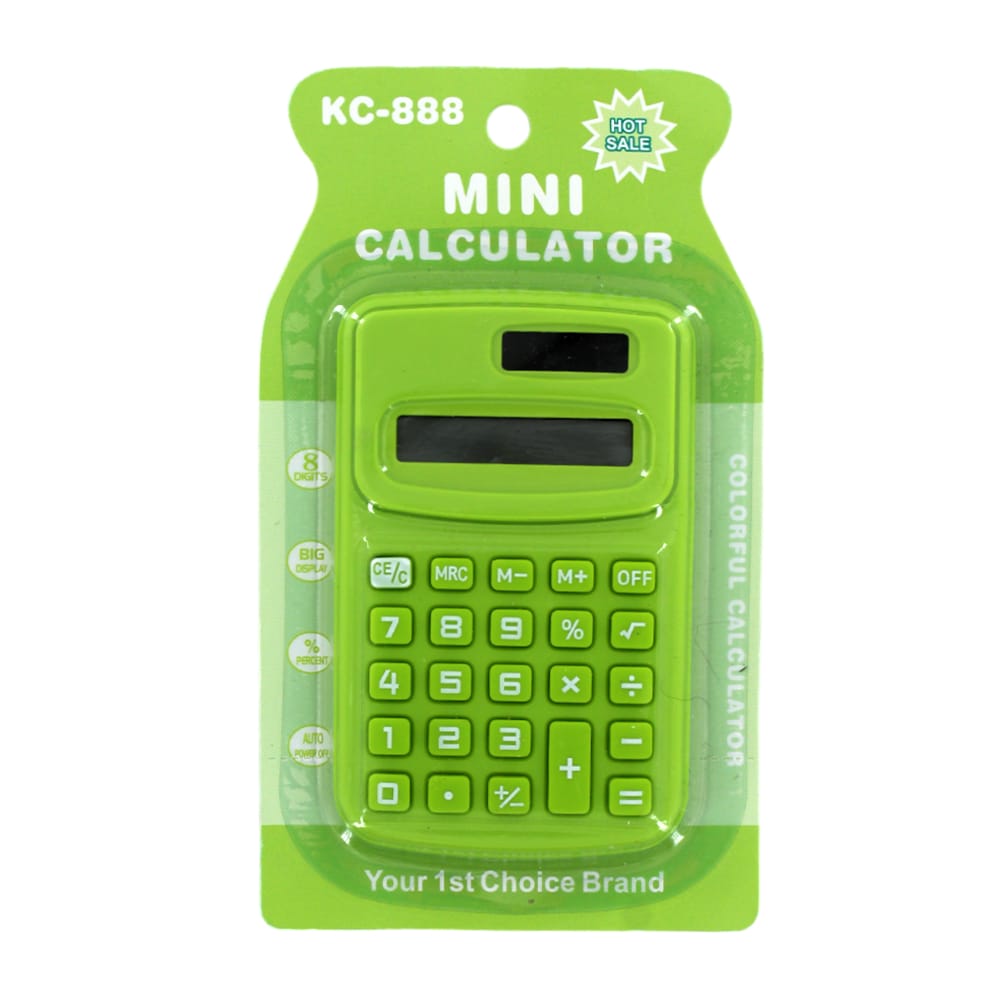Calculatrice de poche 8 chiffres