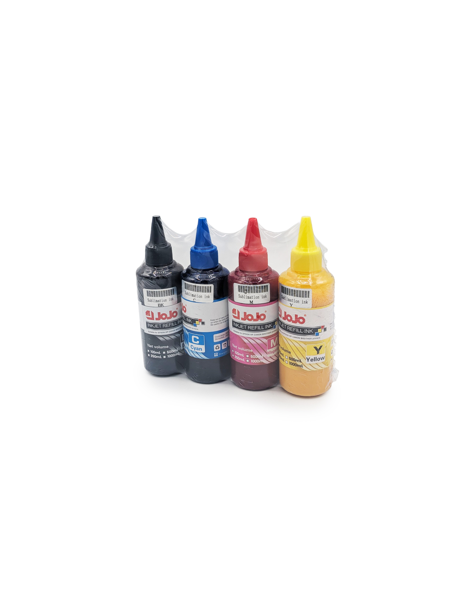 Encres de recharge Jojo pour imprimante – lot de 4 couleurs