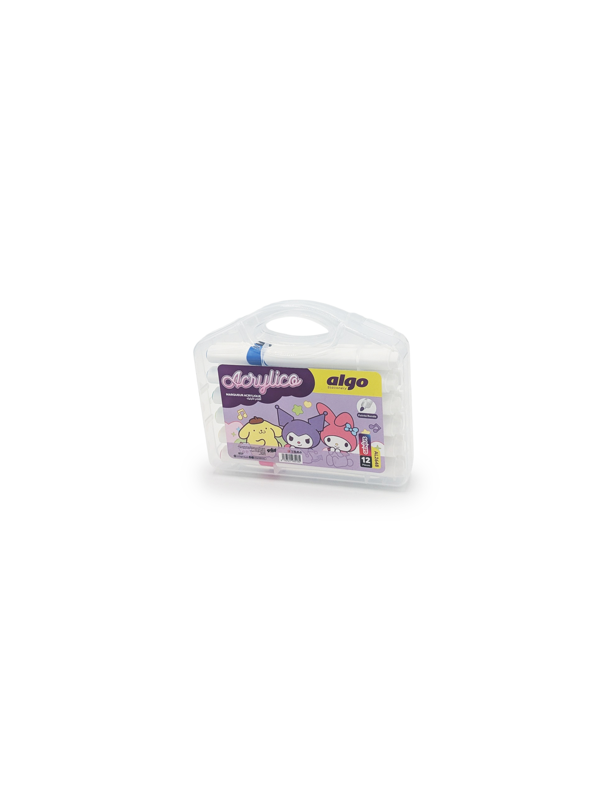 Marqueurs acryliques Algo Acrylico – coffret de 12