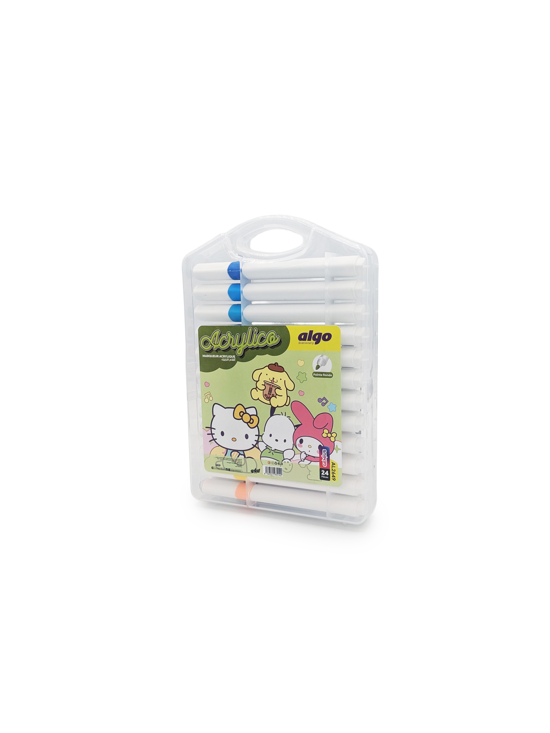 Marqueurs acryliques Acrylico Algo – coffret de 24