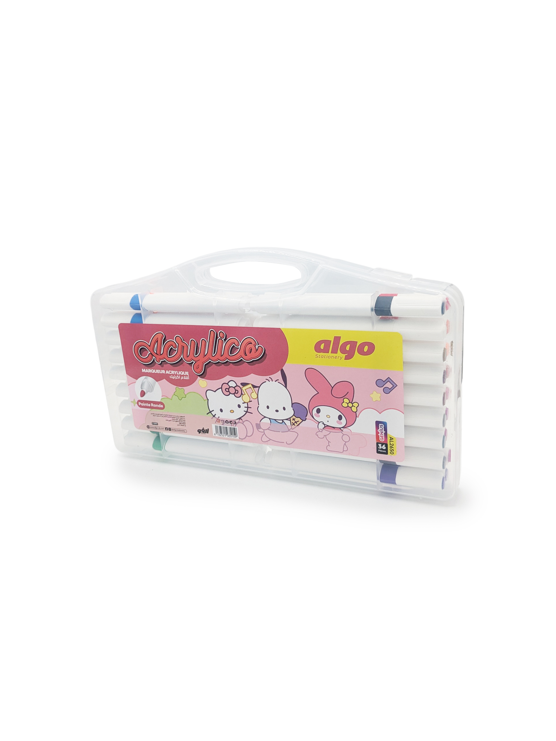 Marqueurs acryliques Acrylico Algo – coffret de 36