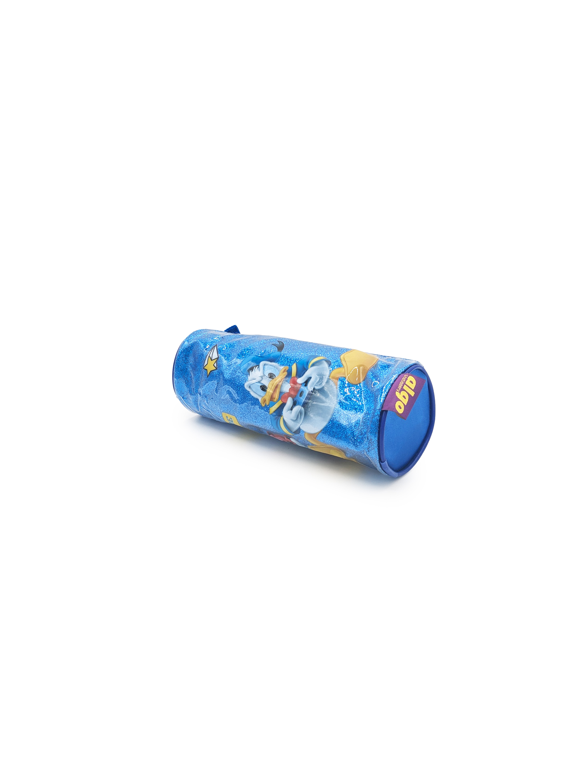 Trousse scolaire ronde brillante – assortiment