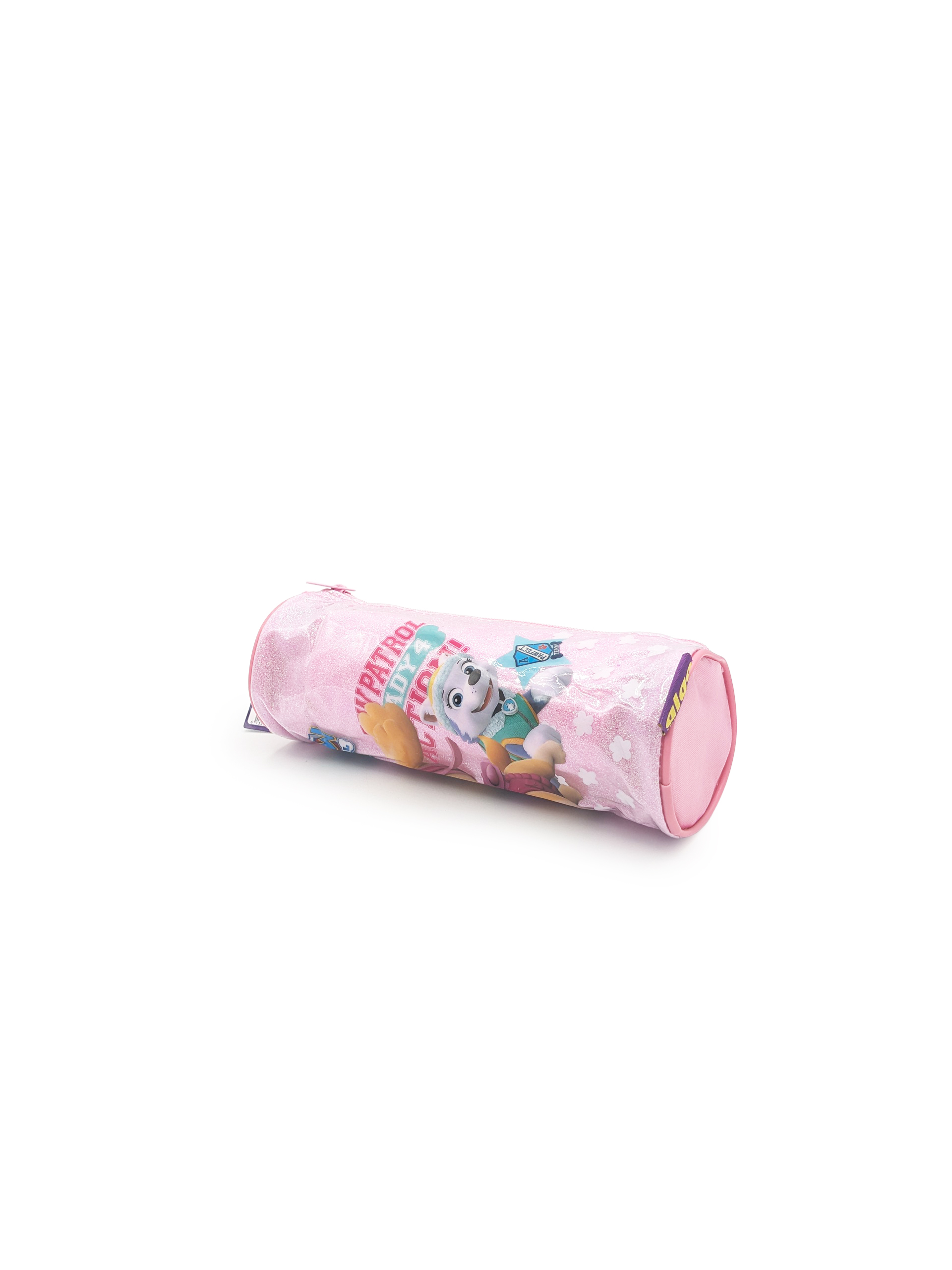 Trousse scolaire ronde brillante – assortiment