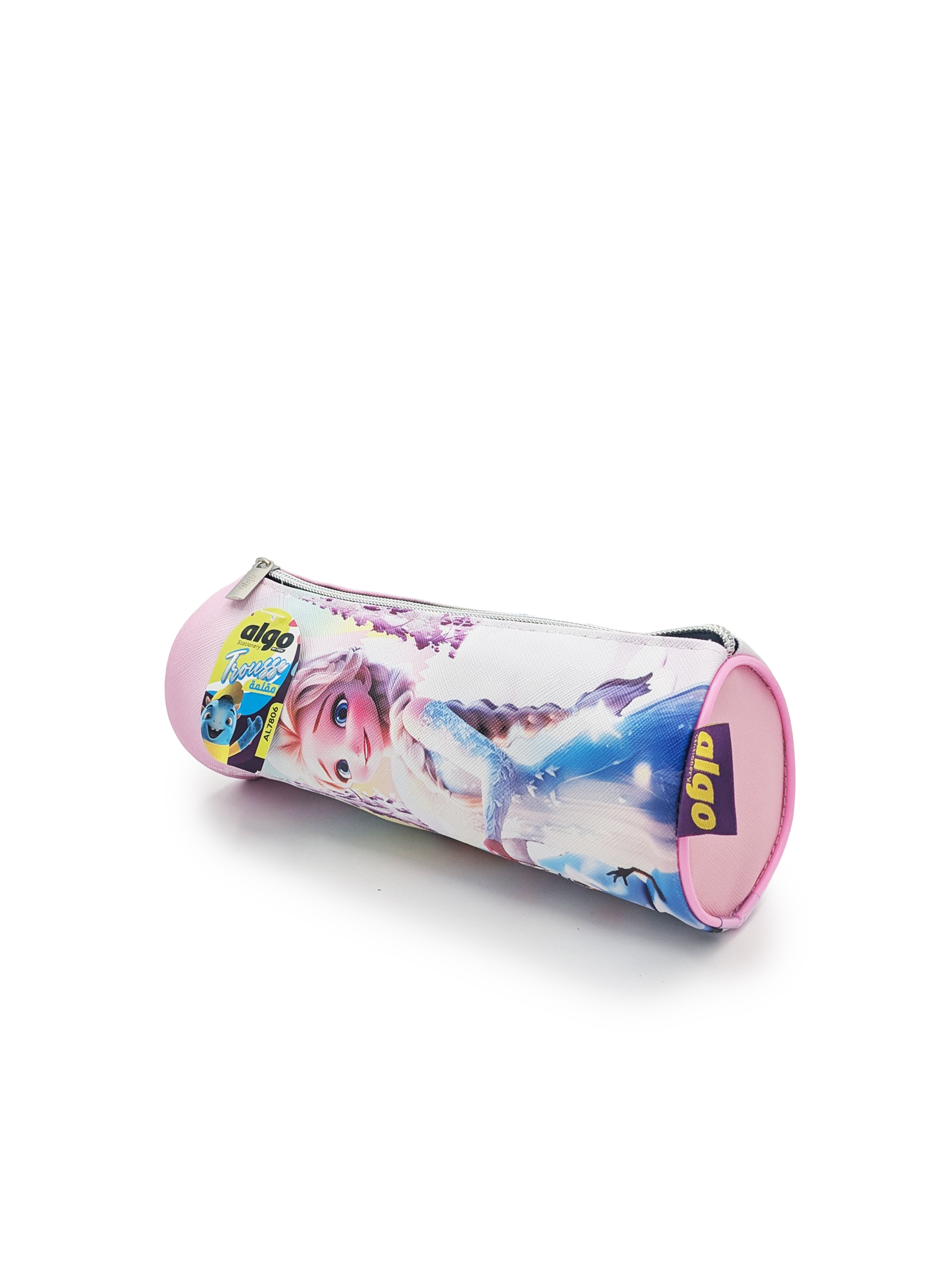 Trousse ronde Algo motif fantaisie