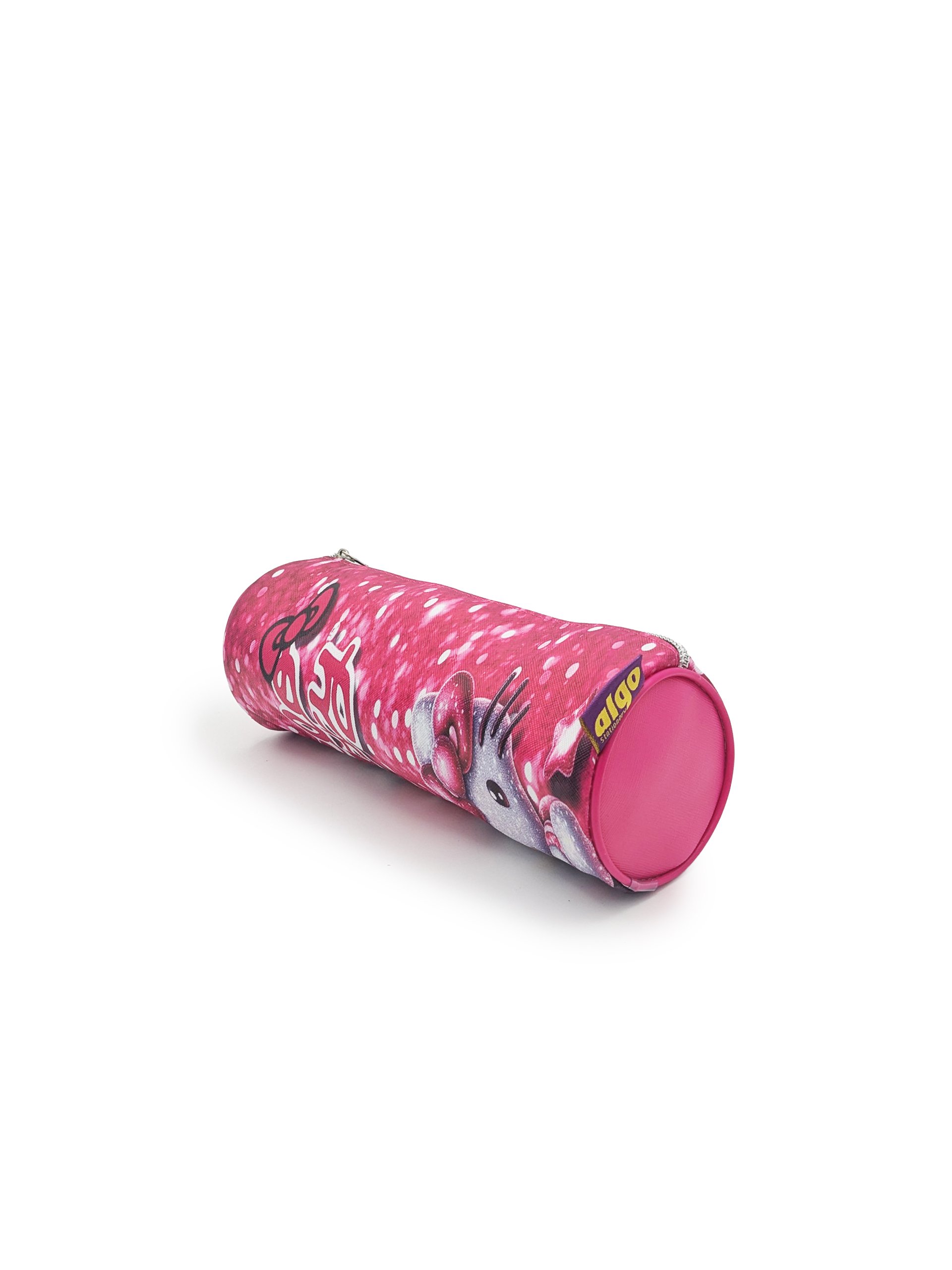 Trousse ronde Algo motif fantaisie