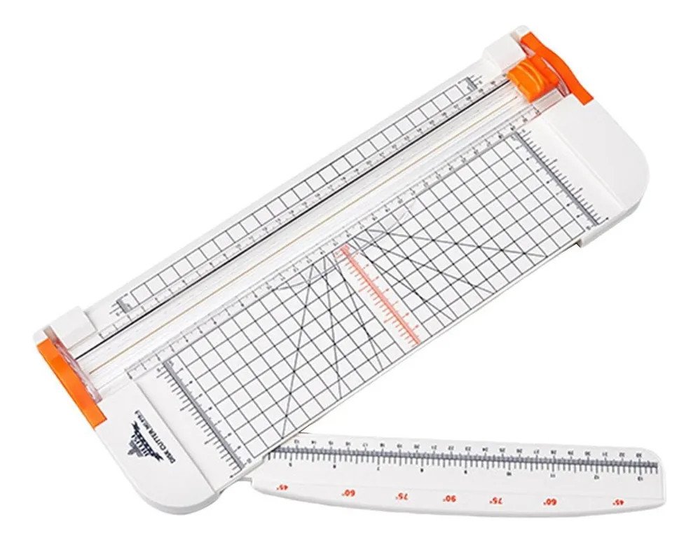 Massicot papier portable avec guide et règle