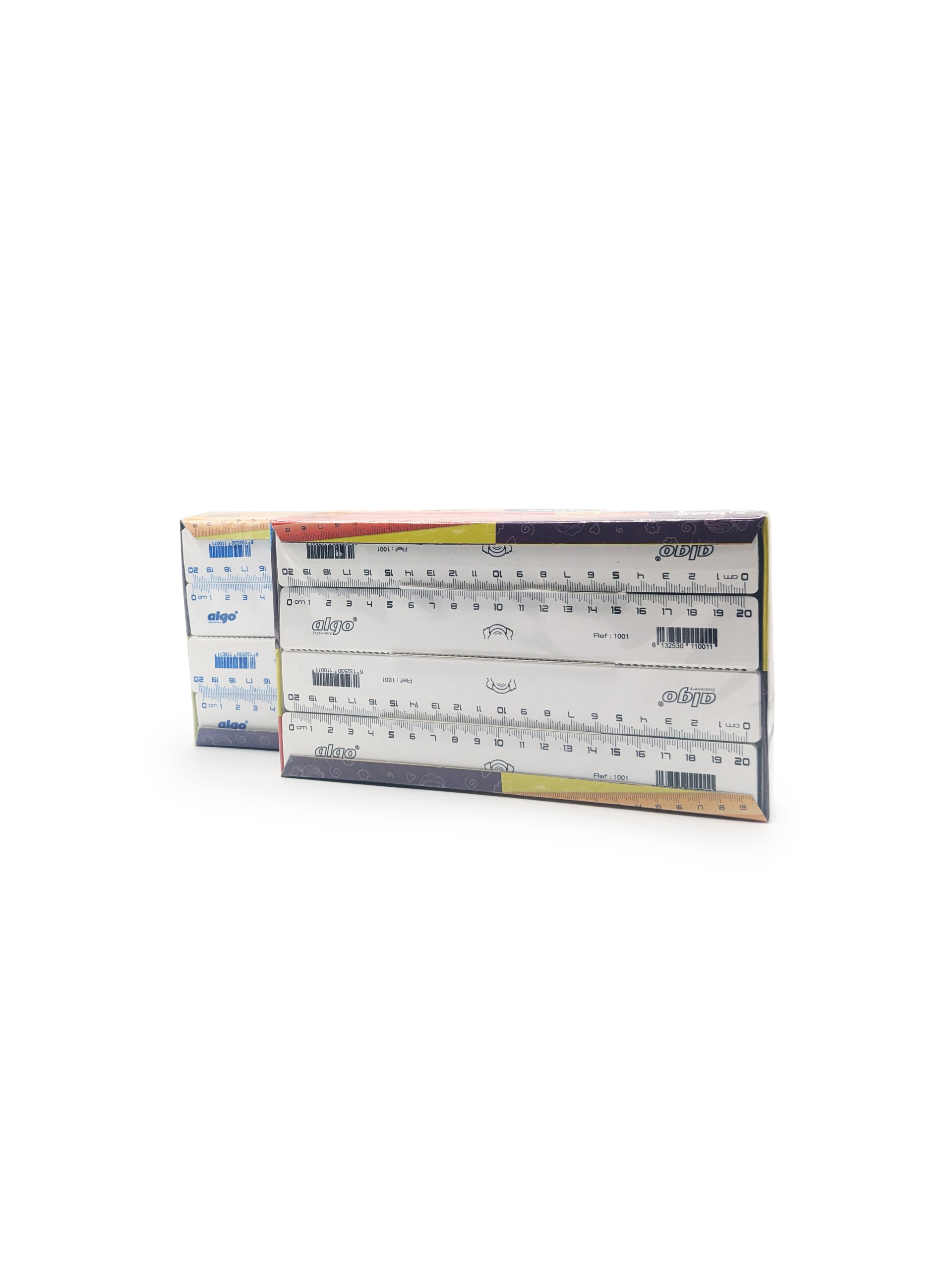 Règle plate Algo Genius 20 cm – Blanche