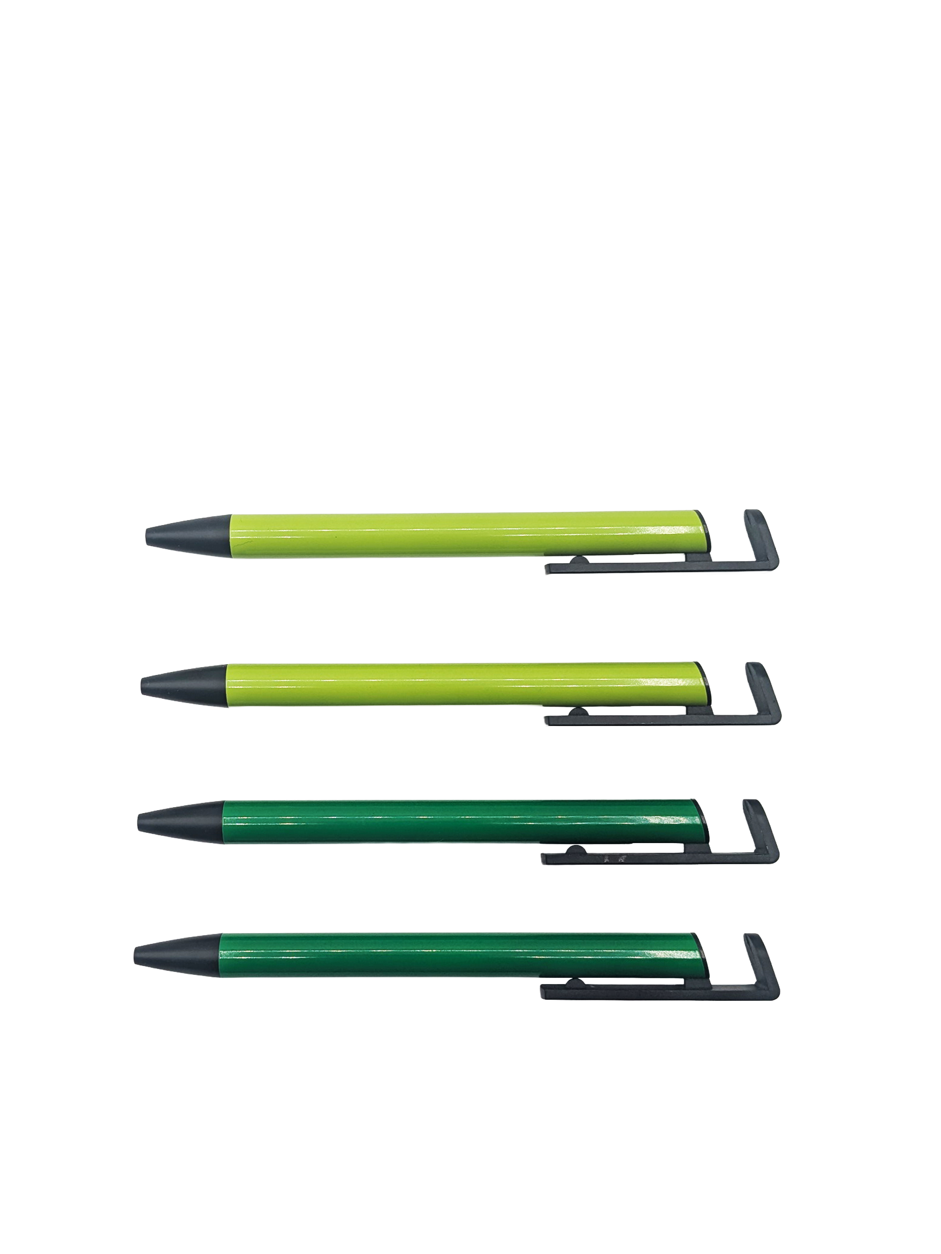 Stylo bille bicolore vert et noir