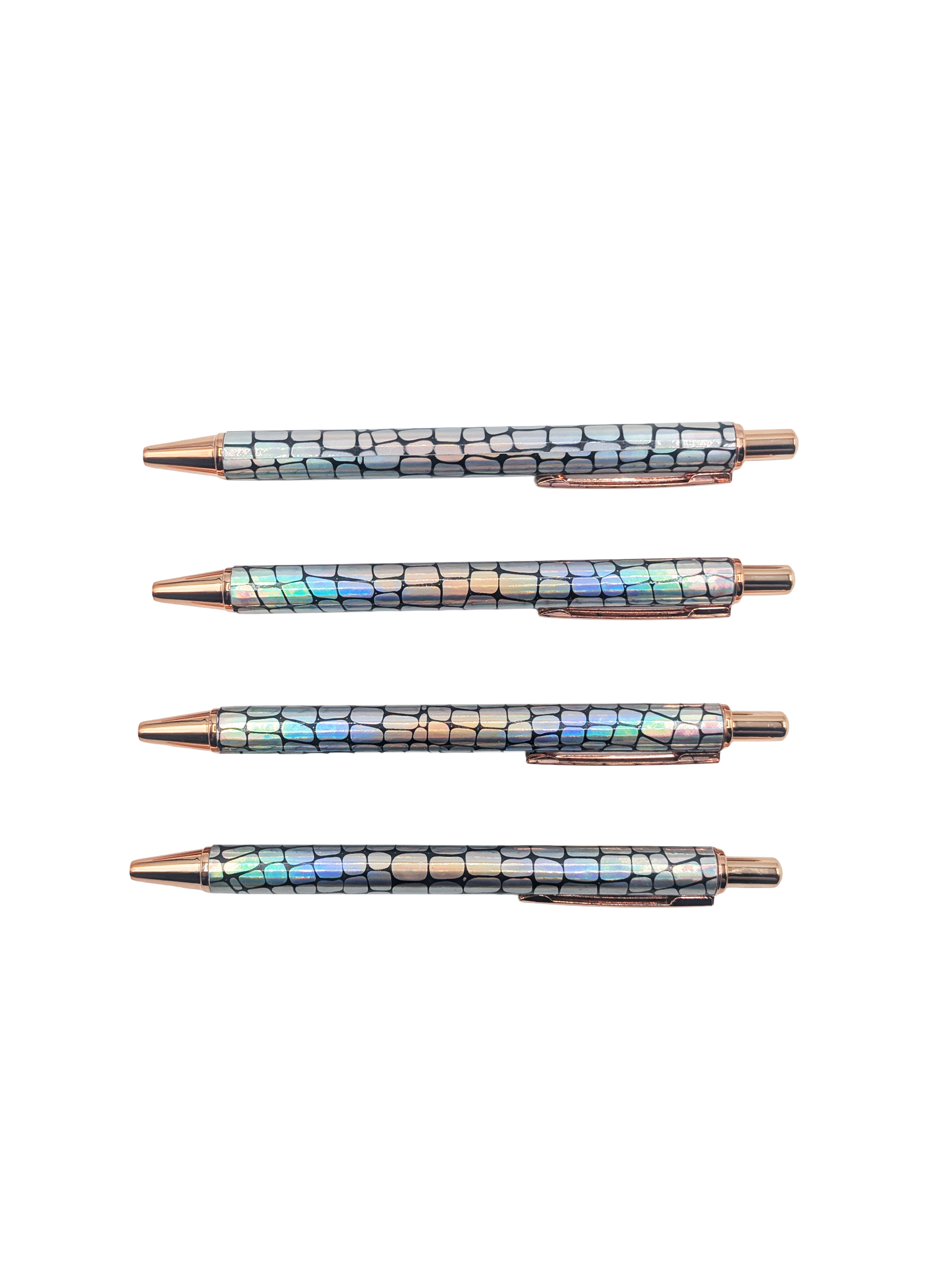 Stylo bille effet holographique
