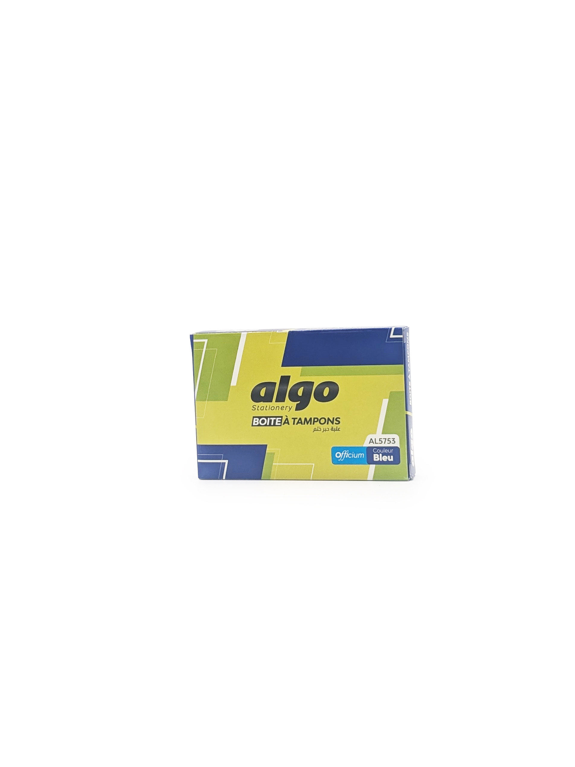 Boîte à tampons Algo Officium – couleur bleue - petit format