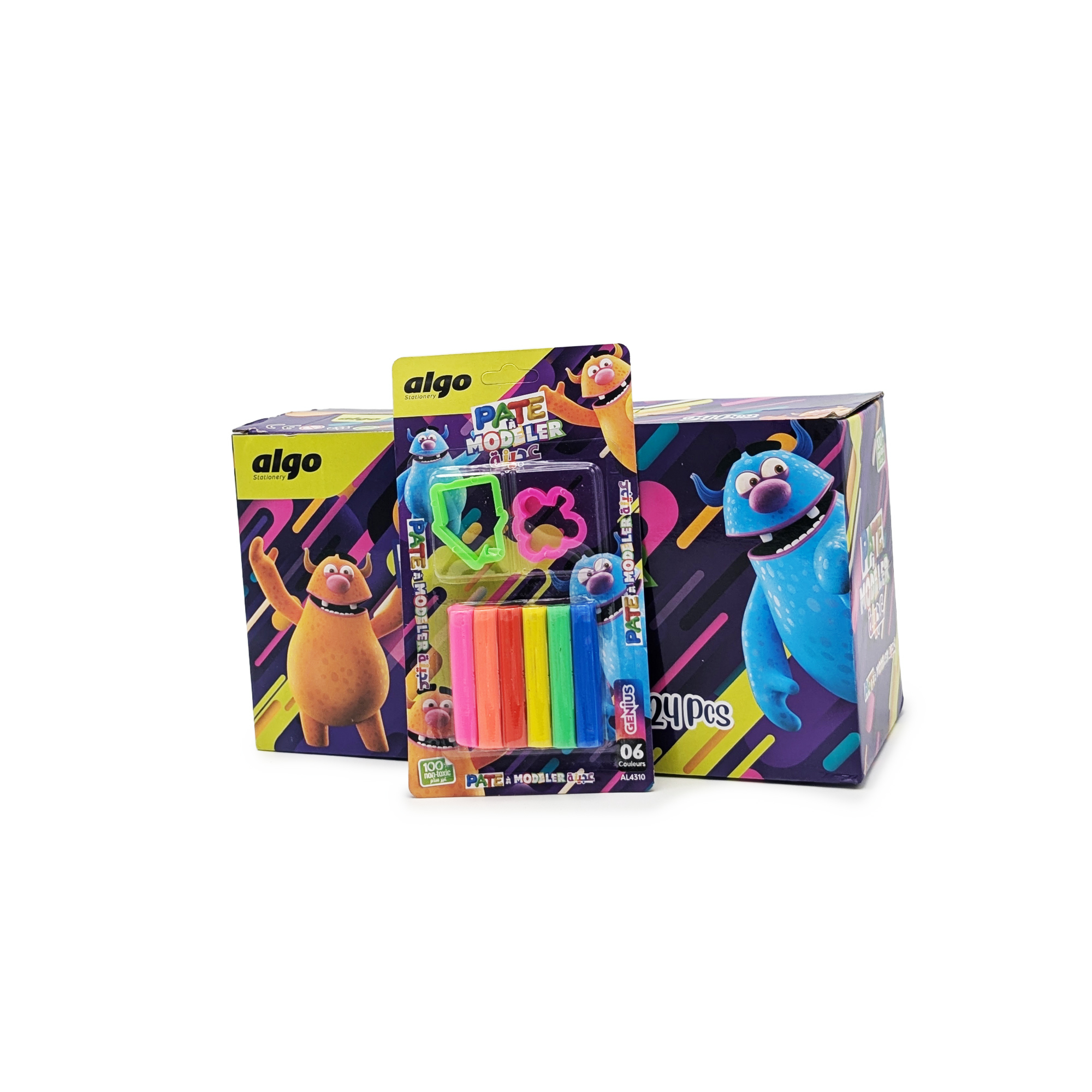 Pâte à modeler 6 Couleurs